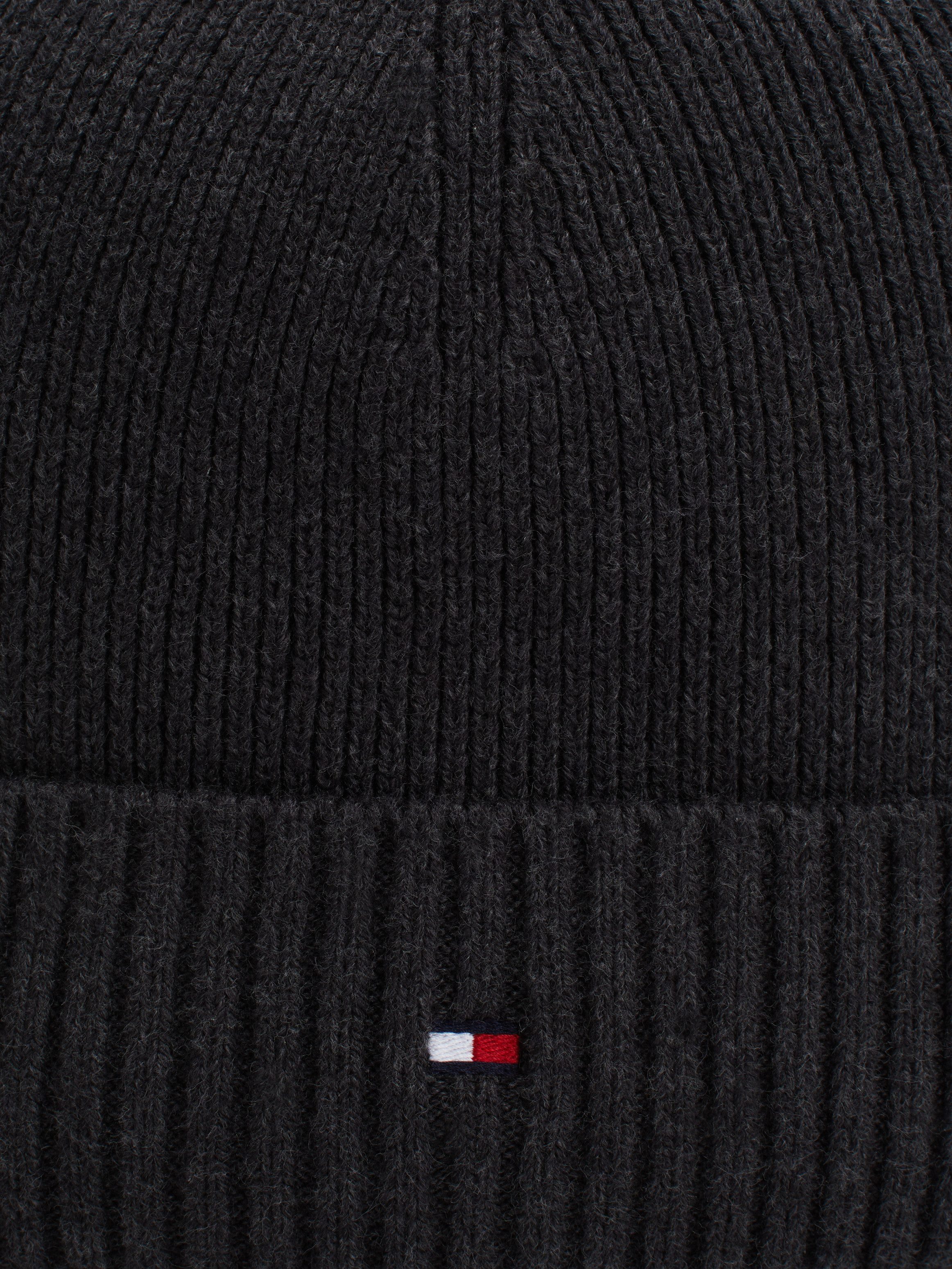 Tommy Hilfiger Gebreide muts TH FLAG PIMA COTTON BEANIE