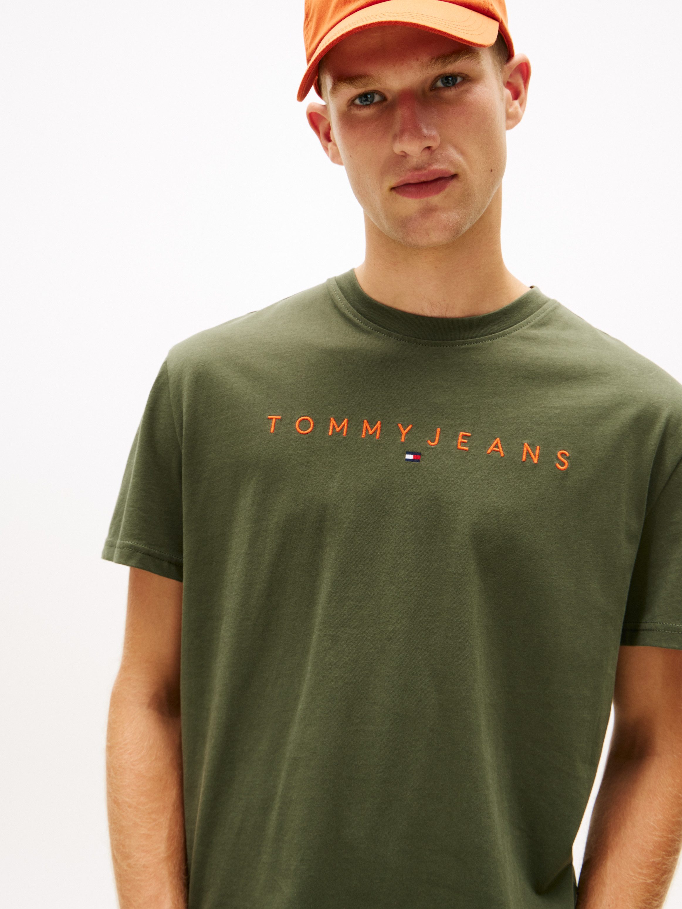 TOMMY JEANS T-shirt TJM REG LINEAR LOGO TEE EXT