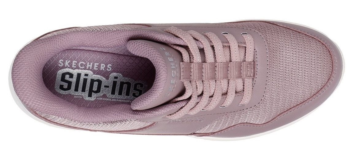 Skechers Slip-on sneakers UNO-SIMPLIFIED SLIP-IN , wedge sneaker, slipper met geïntegreerde slip-ins technologie