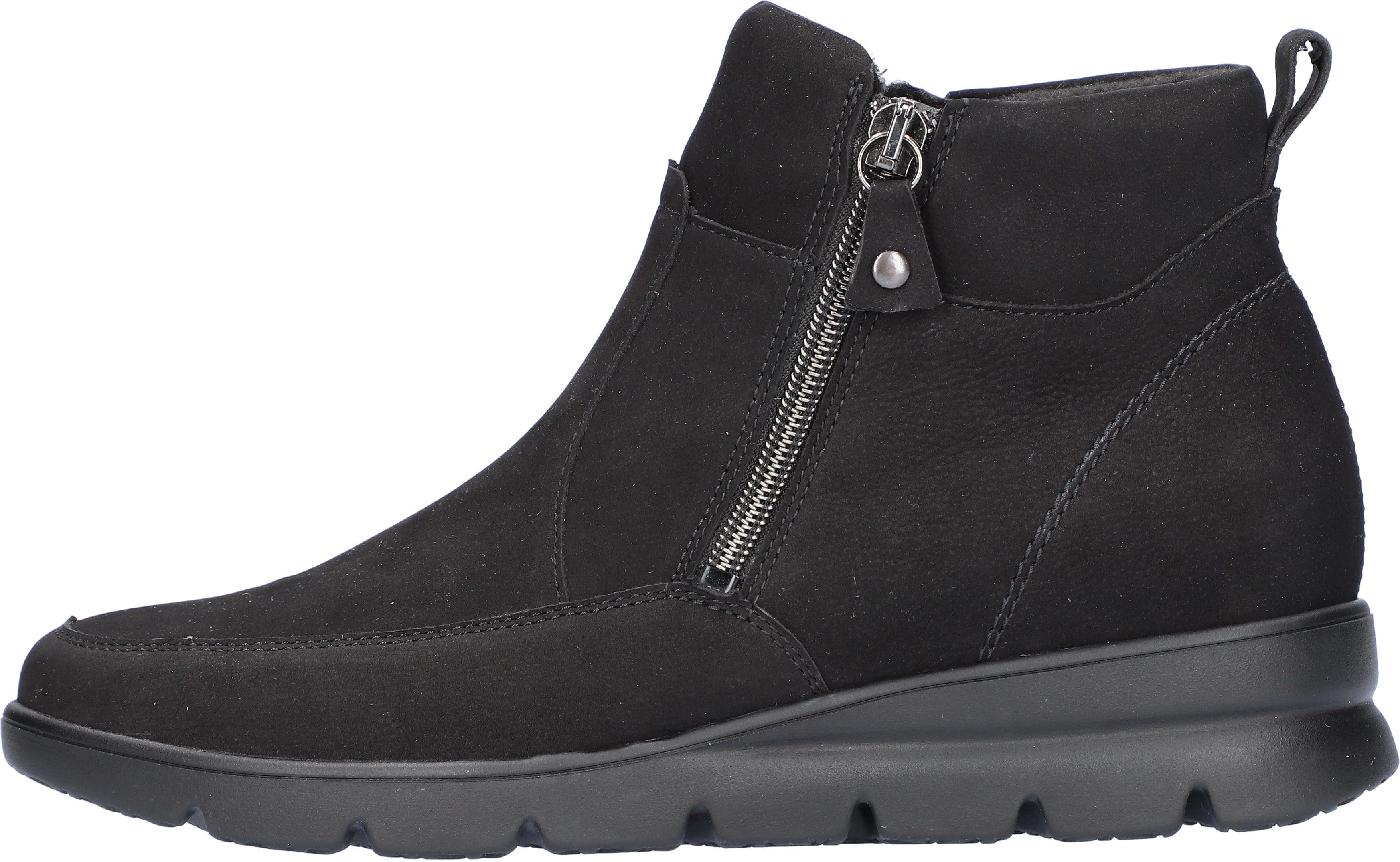 Waldläufer Boots zonder sluiting H-Bruni winterlaarzen, enkellaars, comfort schoen in comfortabele breedte g (= breed)