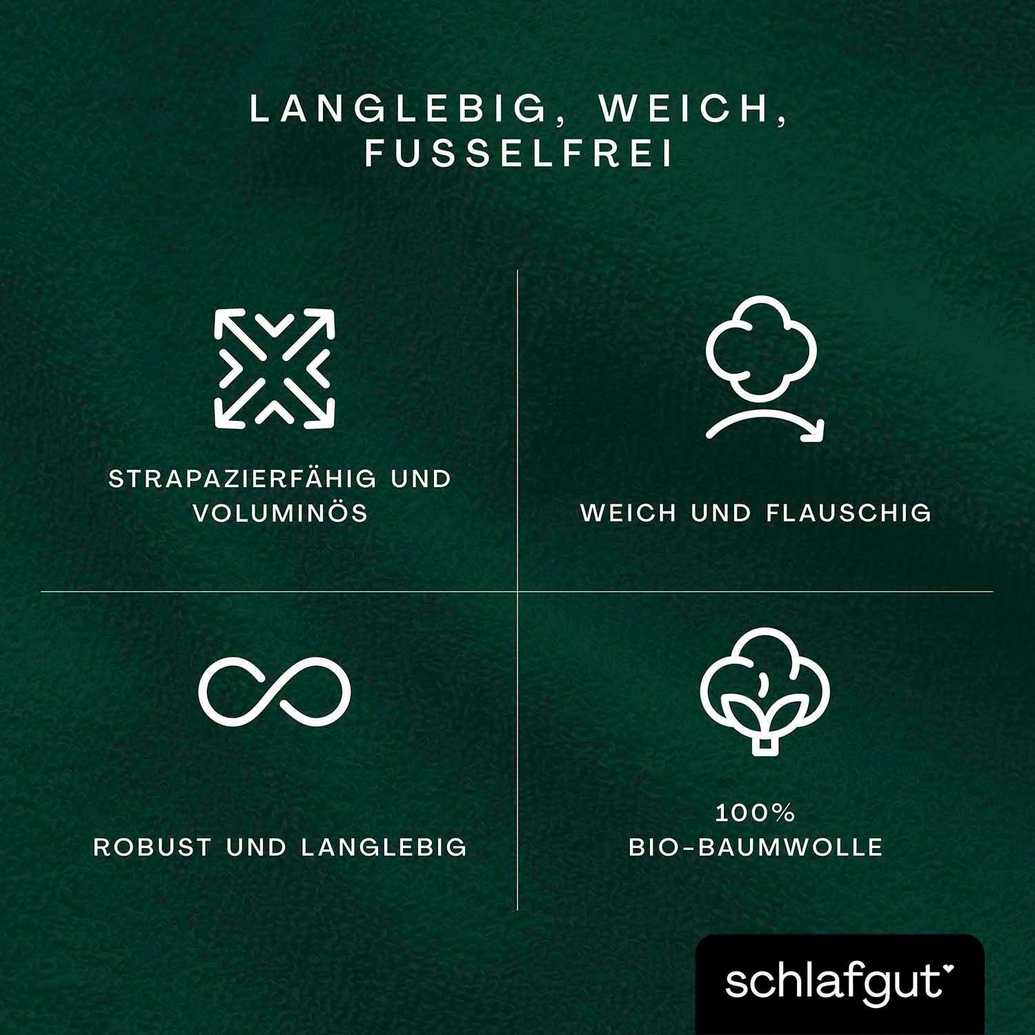 Schlafgut Laken Frottex MADE IN GREEN by OEKO-TEX® (1 stuk)