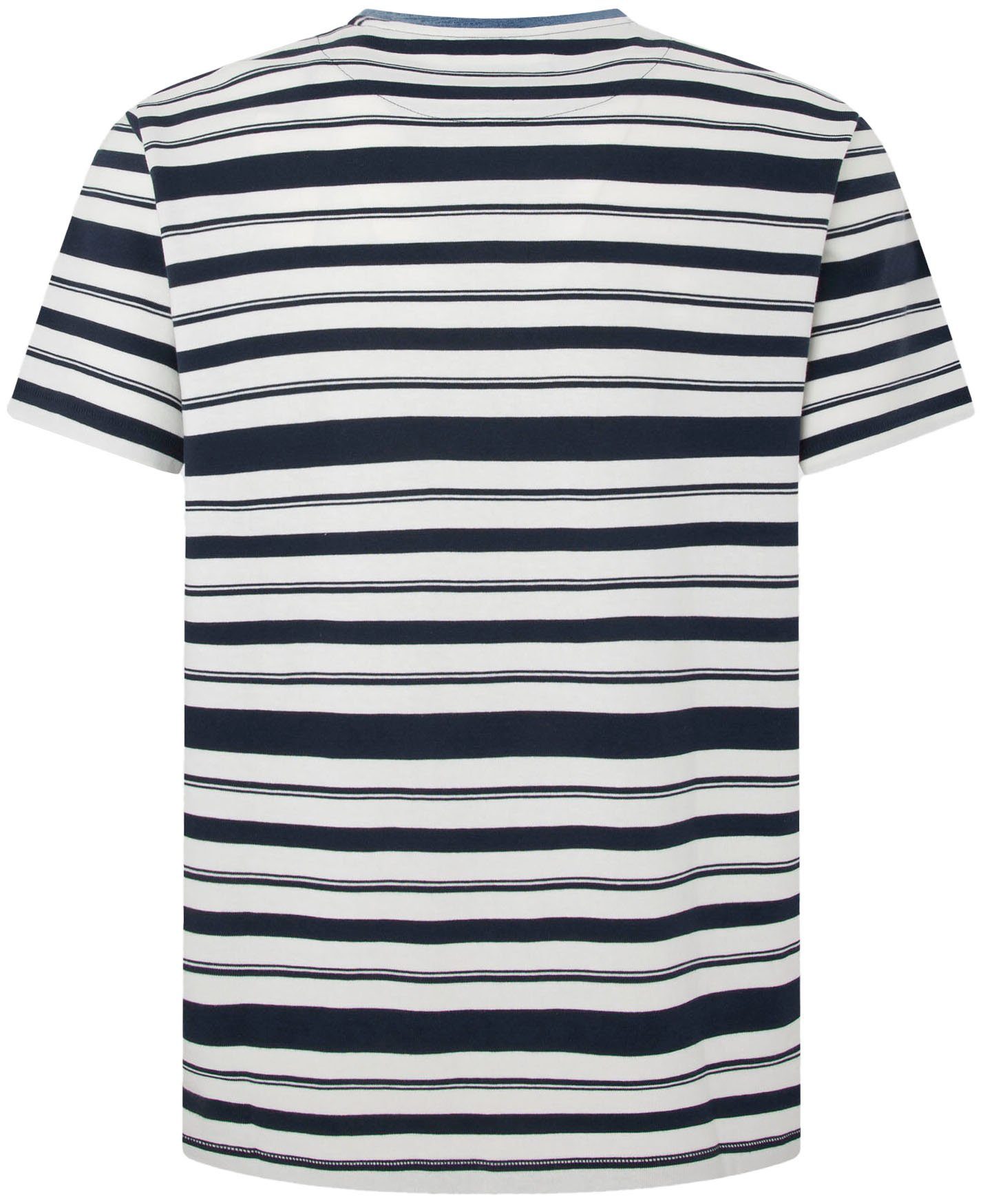 Pepe Jeans Shirt met korte mouwen in streepoptiek