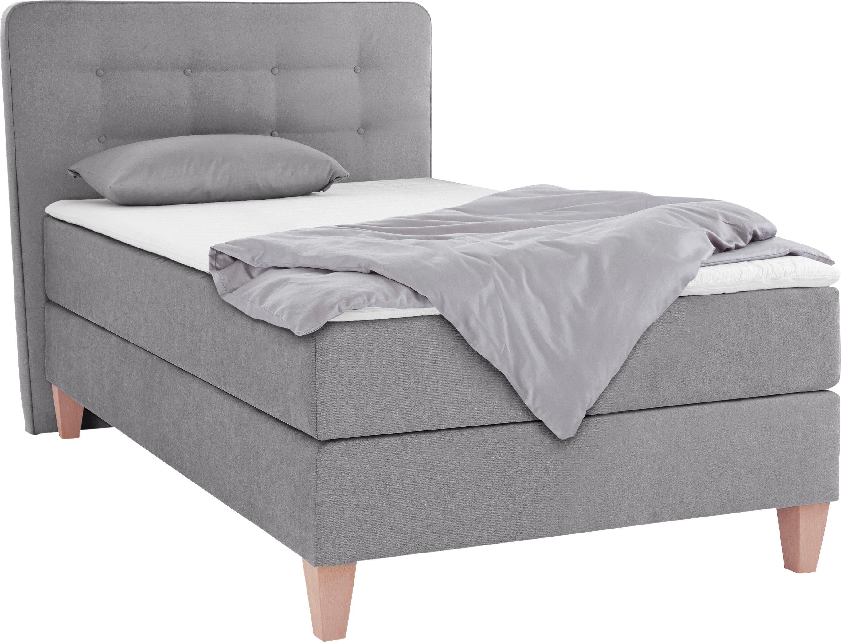 Home affaire Boxspring Ascola incl. topmatras, 5 breedten, 3 uitvoeringen, 2 hardheden