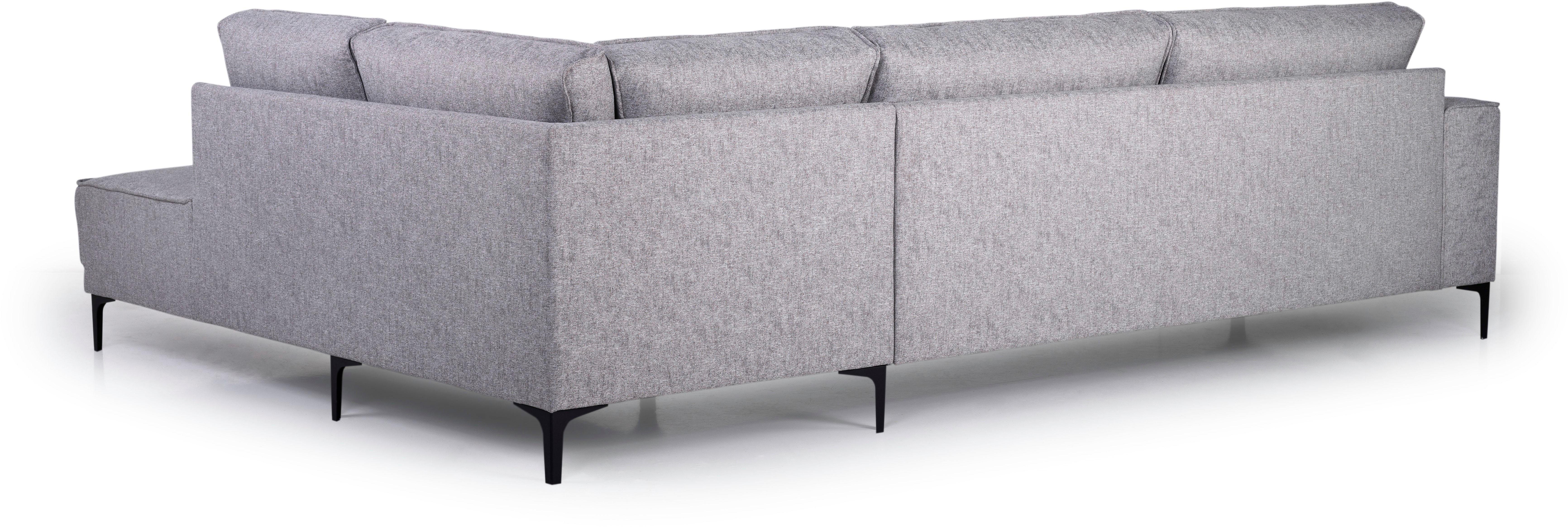 Places of Style Hoekbank Oland L-vorm, in tijdloos ontwerp en hoogwaardige afwerking