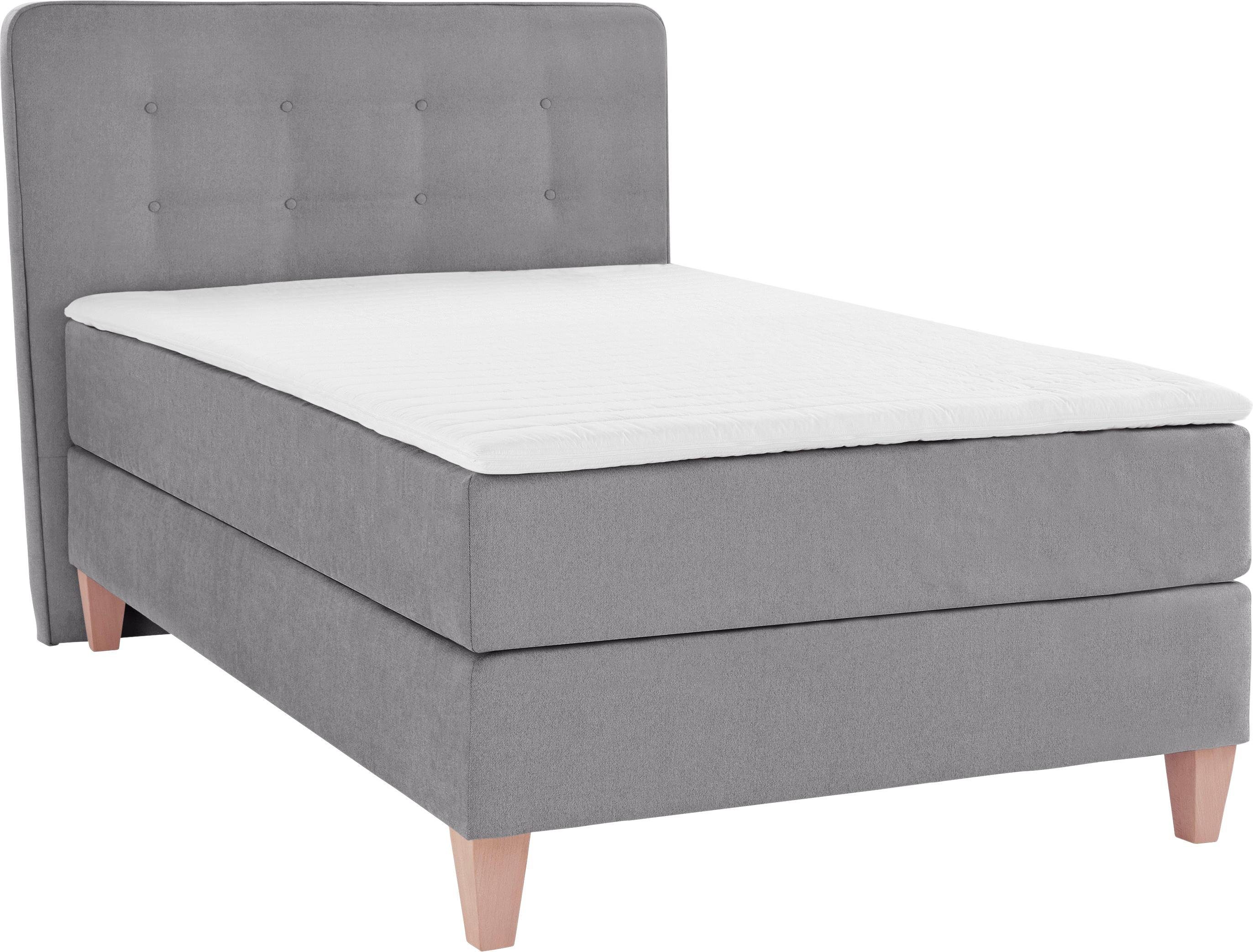 Home affaire Boxspring Ascola incl. topmatras, 5 breedten, 3 uitvoeringen, 2 hardheden