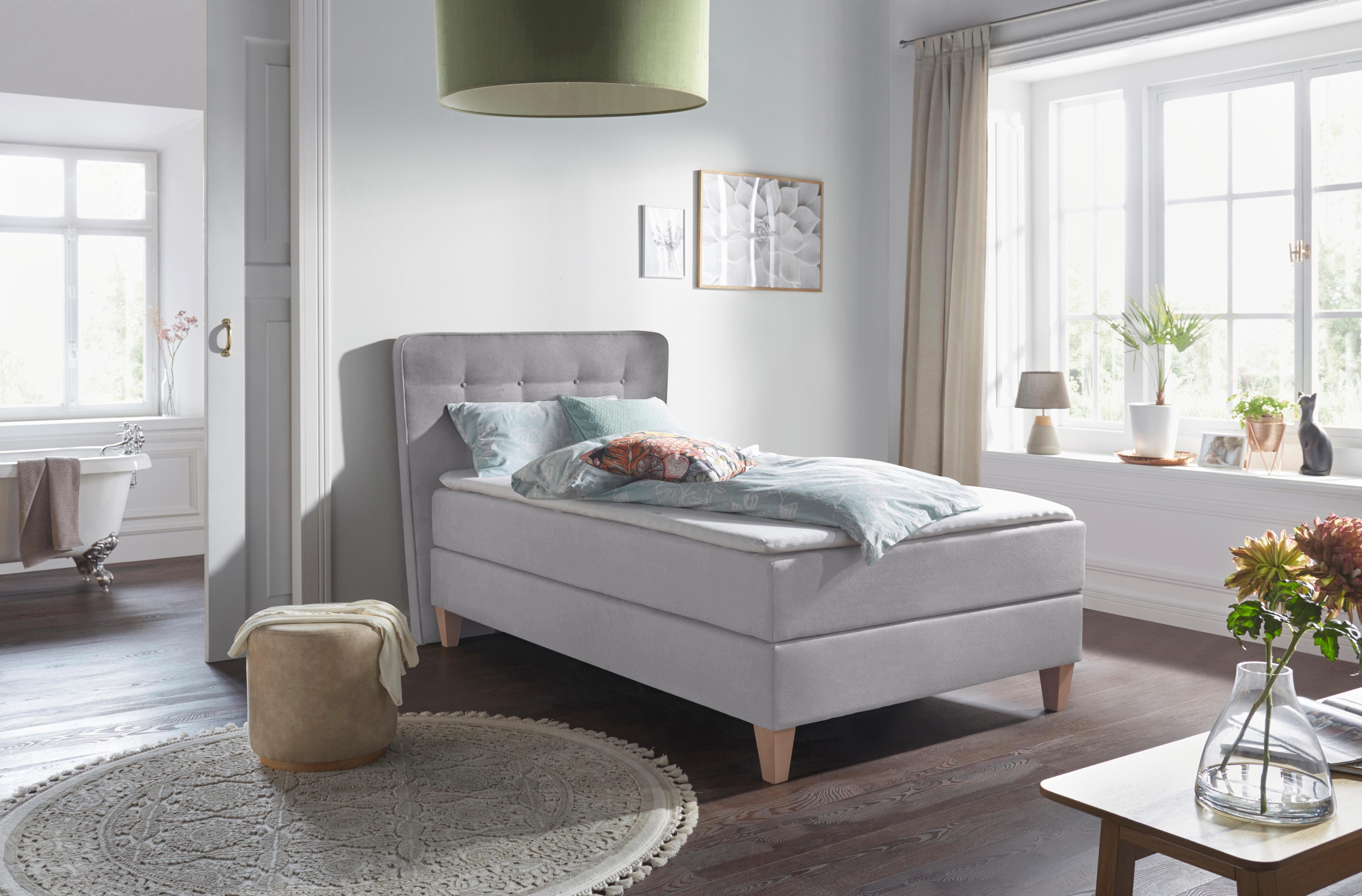 Home affaire Boxspring Ascola incl. topmatras, 5 breedten, 3 uitvoeringen, 2 hardheden