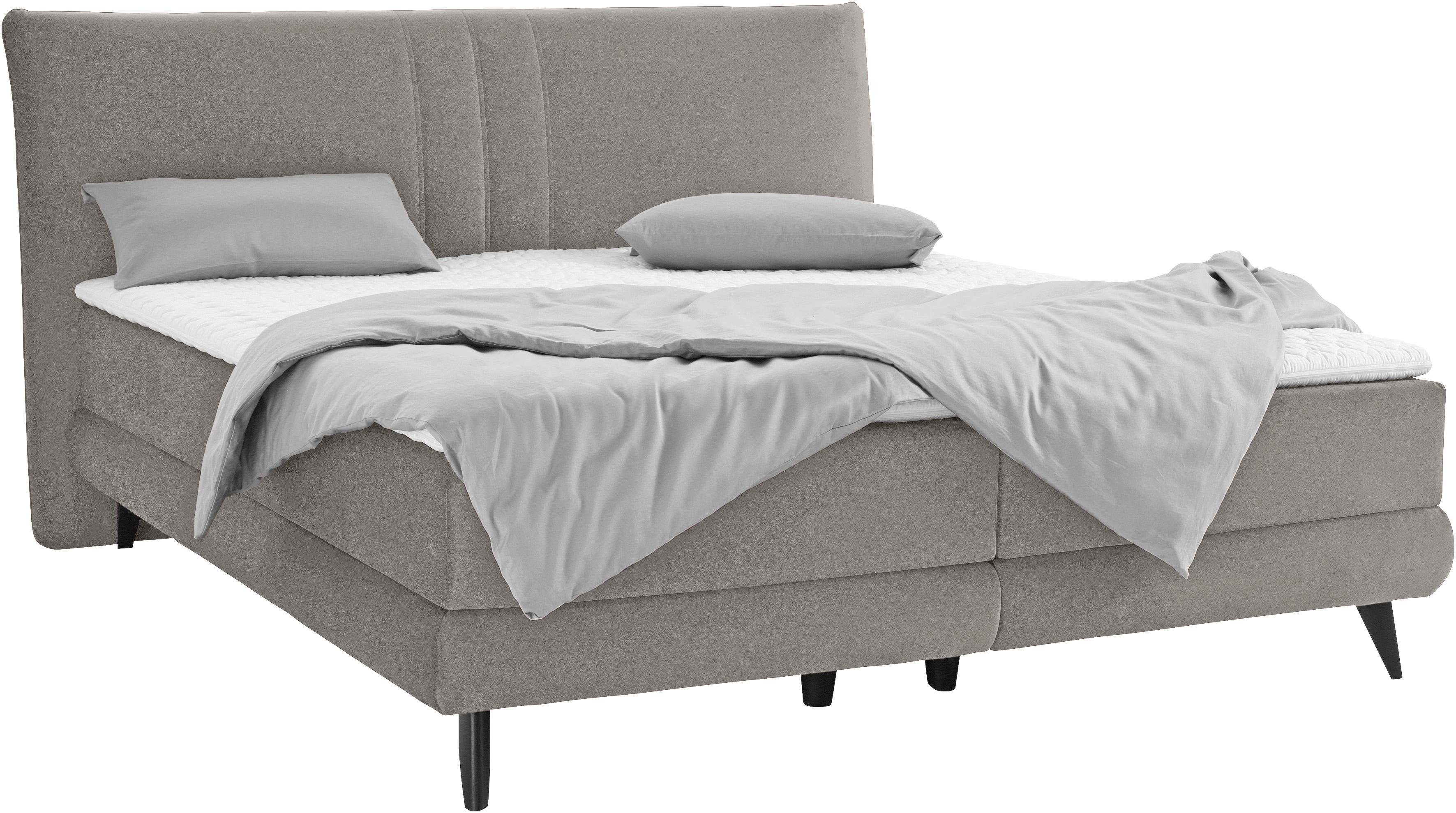 Places of Style Boxspring Skien incl. topmatras van koudschuim, 2 hardheden, 3 uitvoeringen