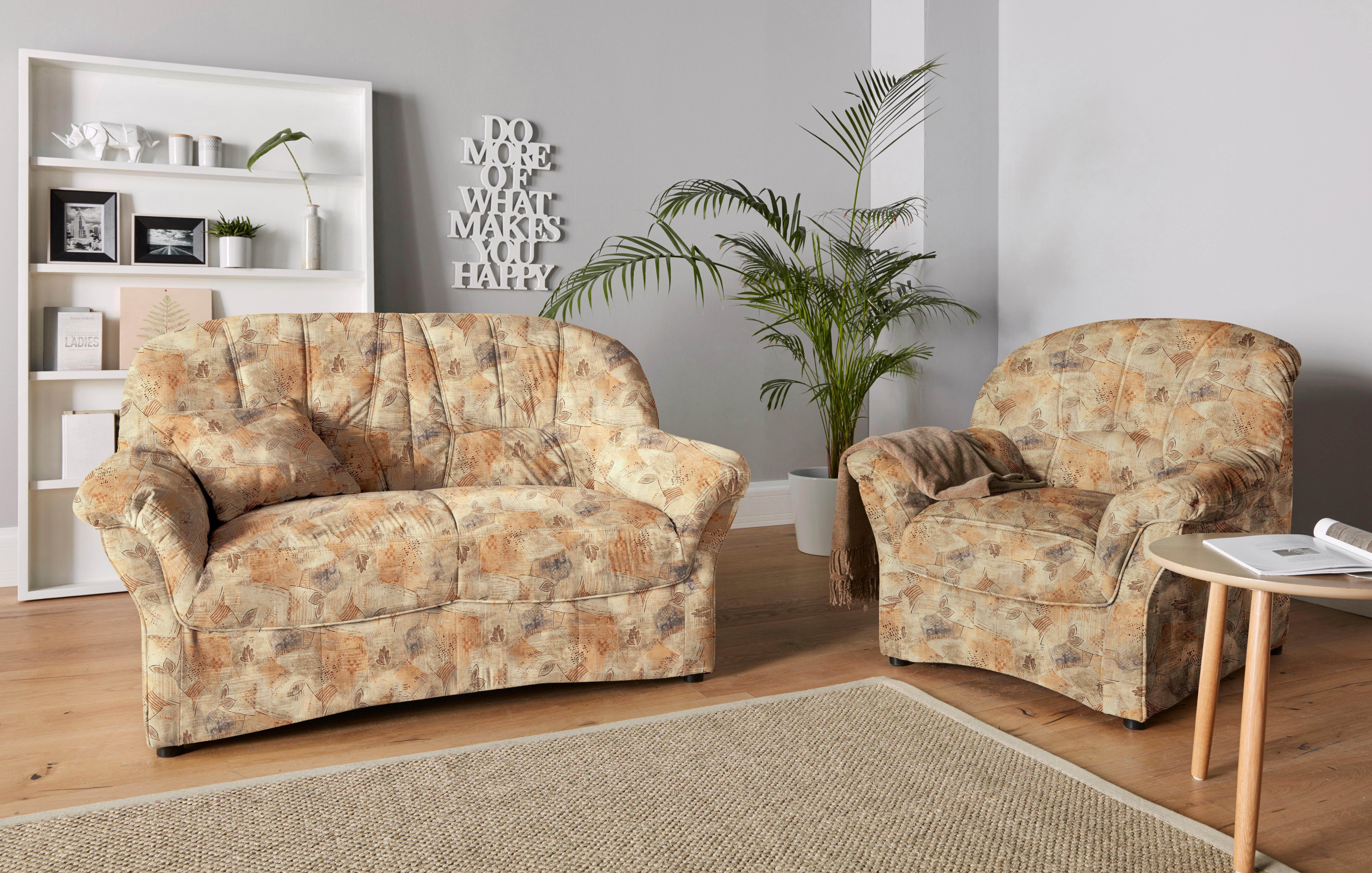 DOMO collection 2-zitsbank Bahia inclusief binnenvering