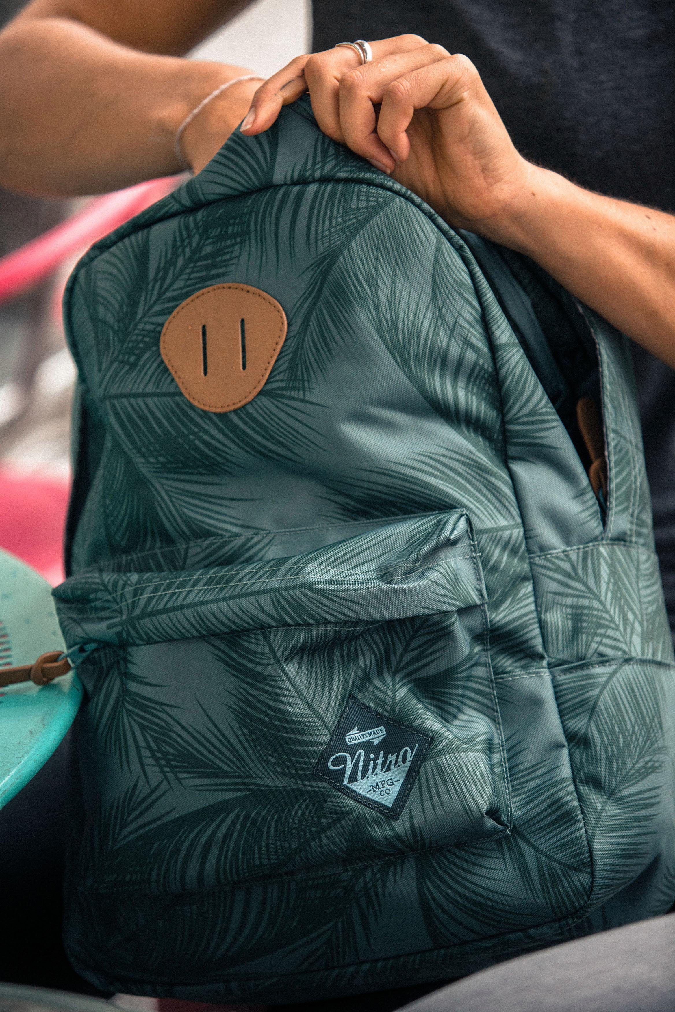NITRO Vrijetijdsrugzak Urban Classic Daypack met laptopvak, alledaagse rugzak, schoolrugzak