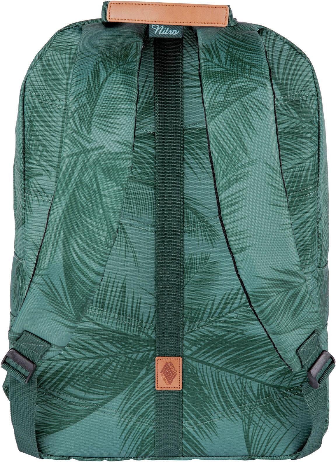 NITRO Vrijetijdsrugzak Urban Classic Daypack met laptopvak, alledaagse rugzak, schoolrugzak