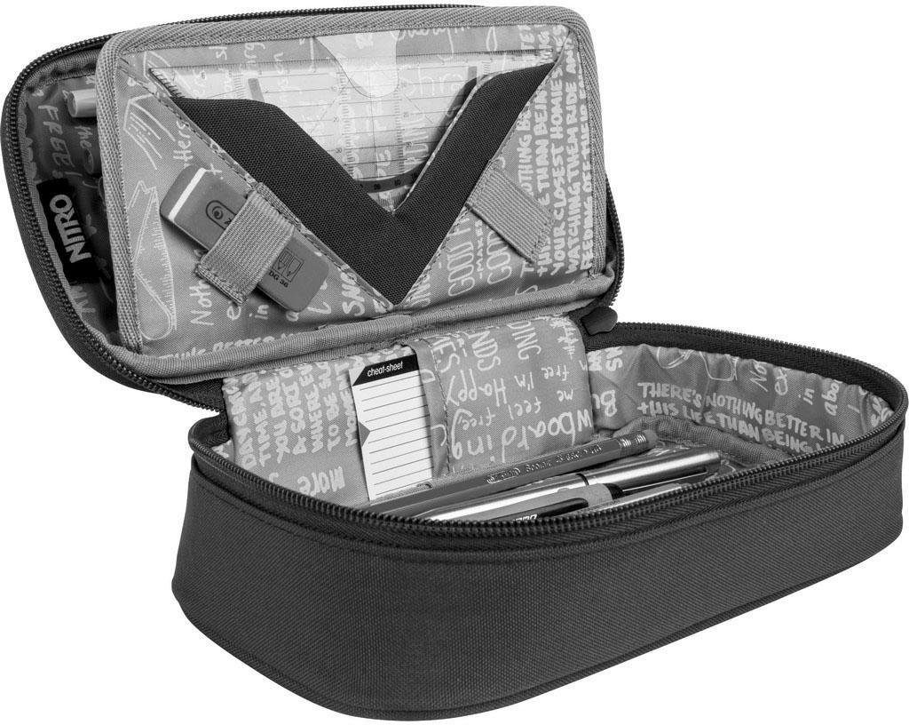 NITRO Etui Pencil Case XL Pennenetui, slordig etui, luie doos, pennen etui