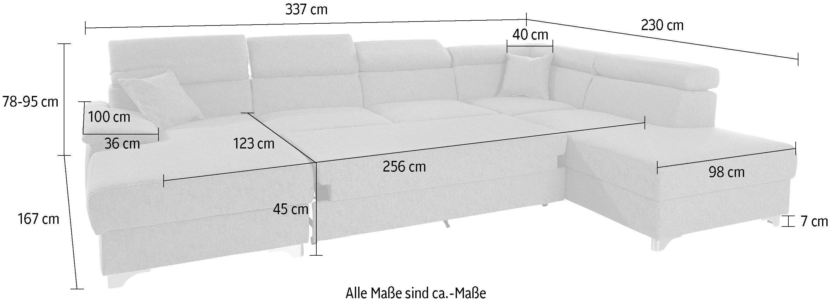 DOMO collection Zithoek Mira U-vorm