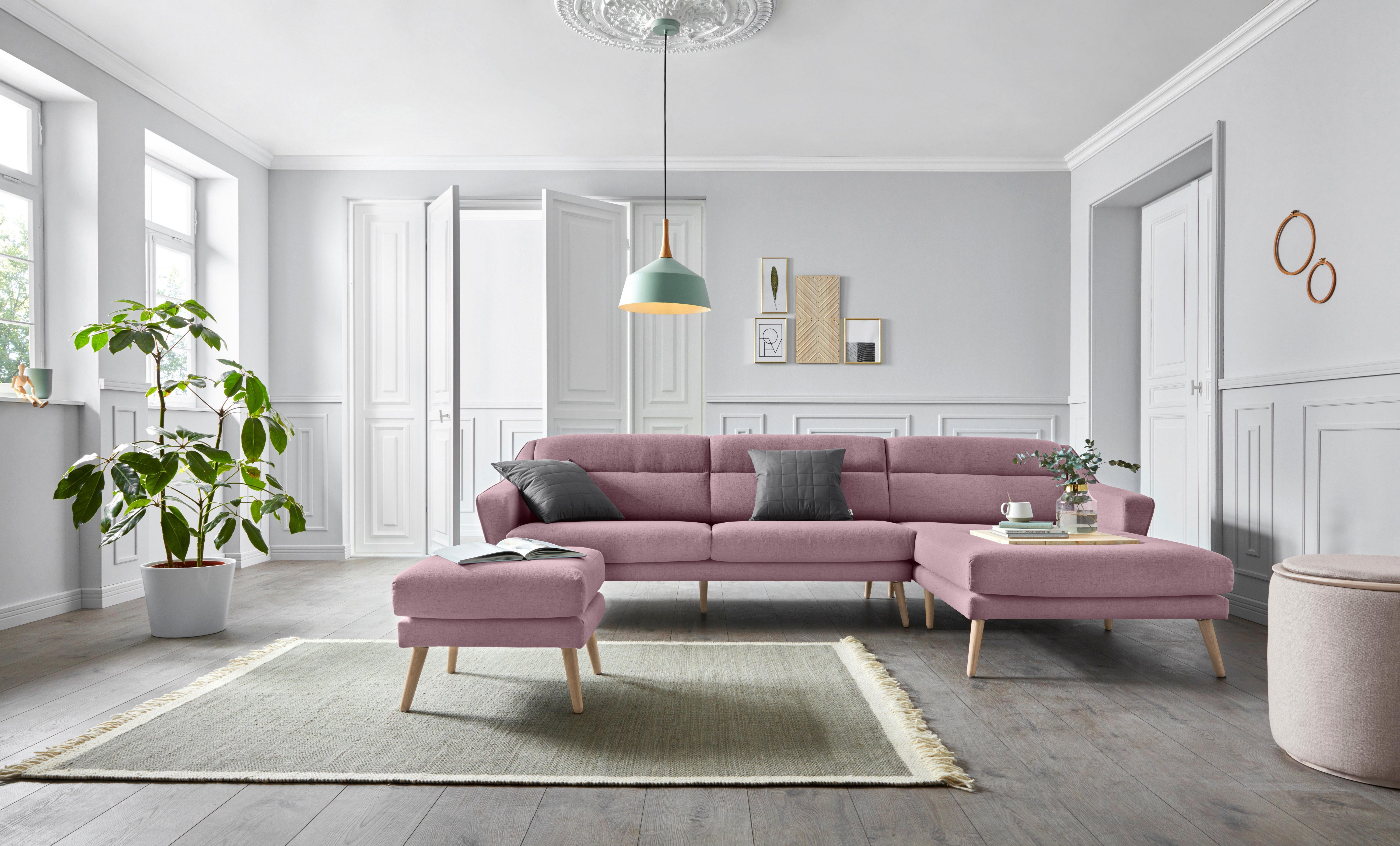 andas Hocker Bille met eiken poten, design by morten georgsen