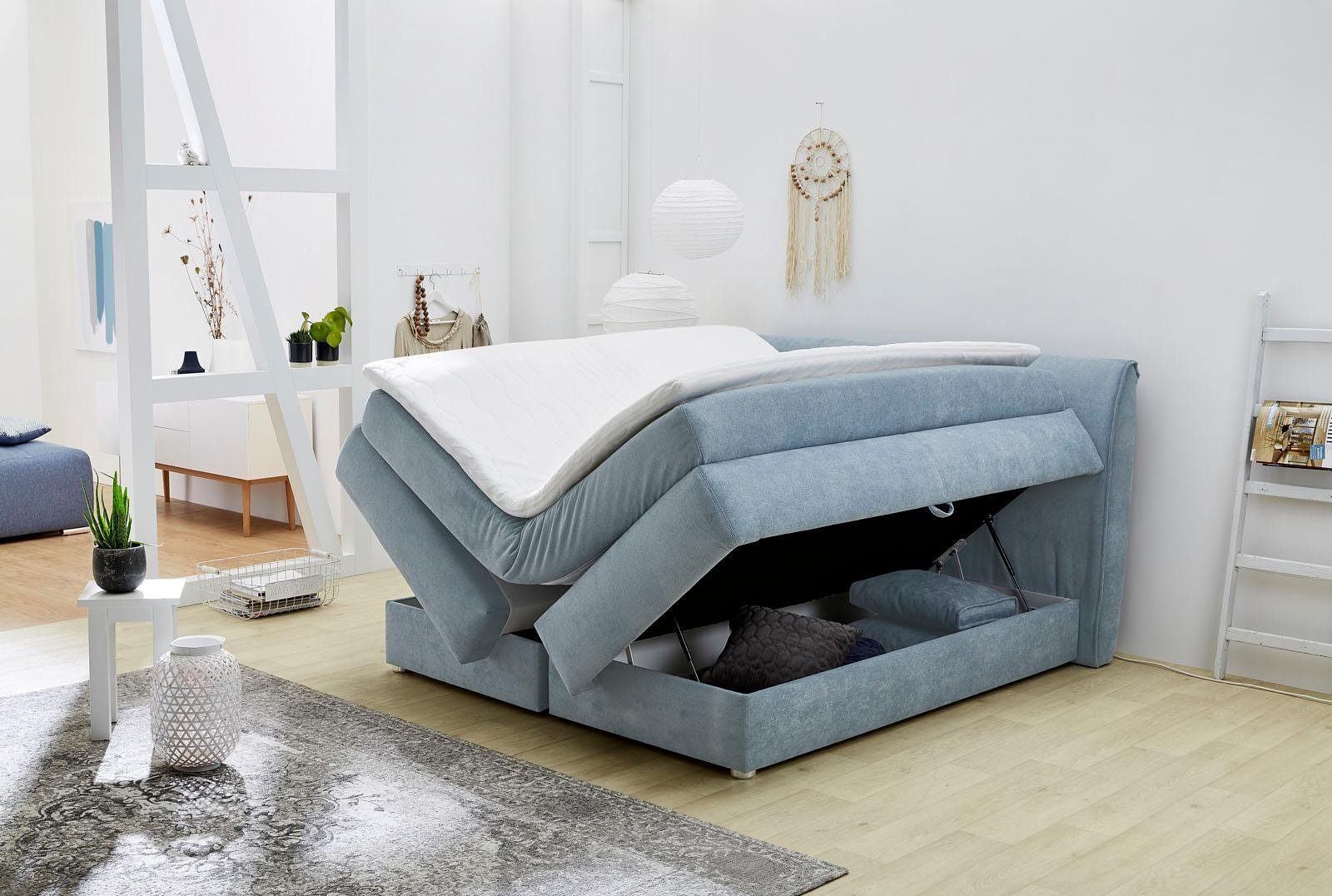 Jockenhöfer Gruppe Boxspring "Carla", OTTO's keuze! Topseller, optioneel met of zonder opberglade