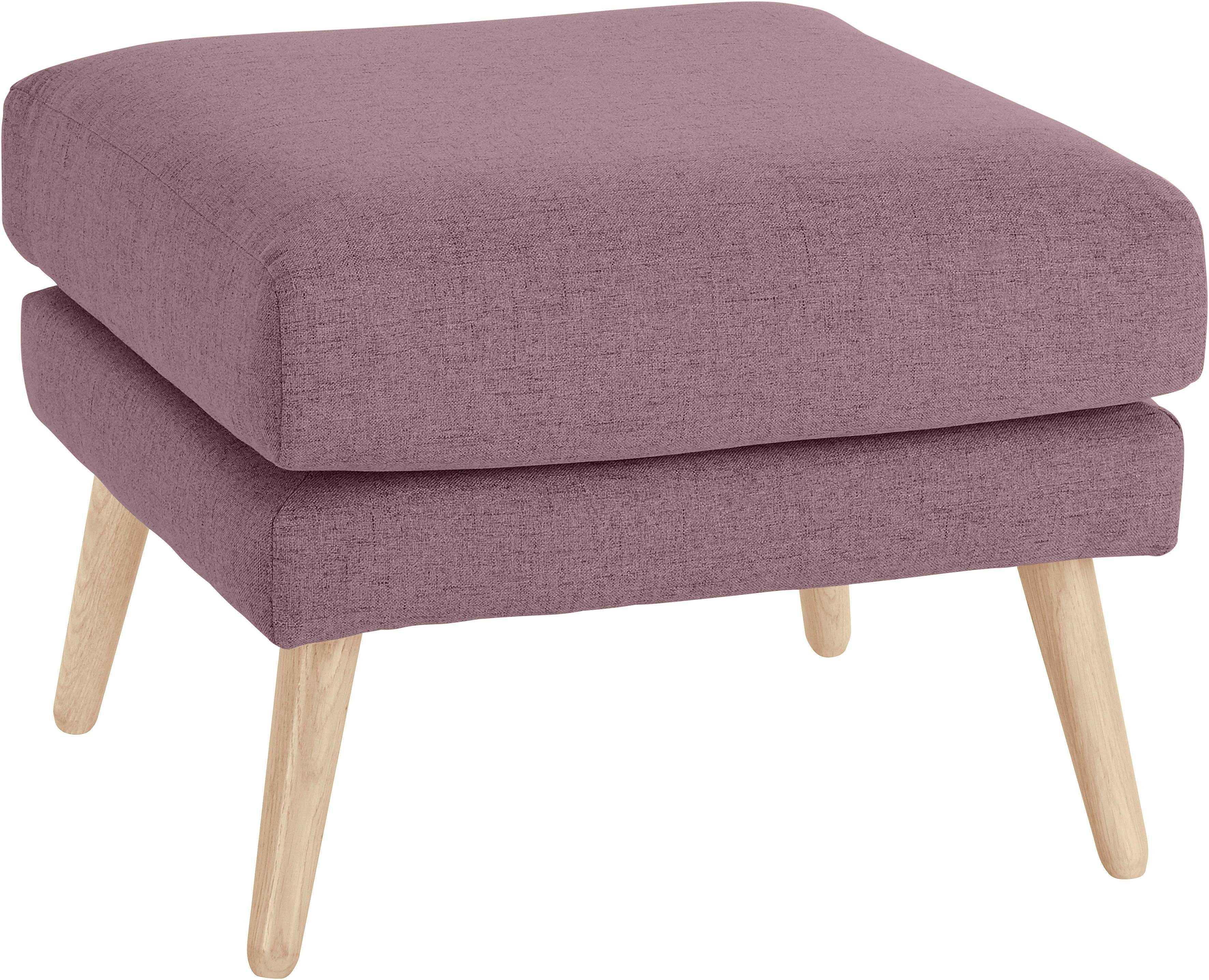 andas Hocker Bille met eiken poten, design by morten georgsen