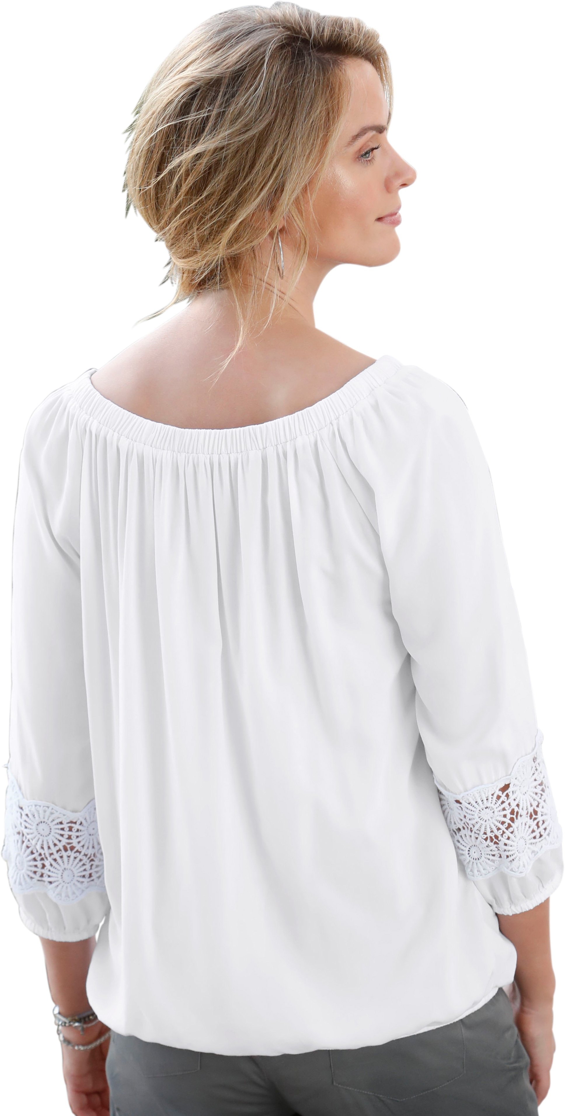 Nieuw création L blouse met mooie kant in de online shop | OTTO PR-21