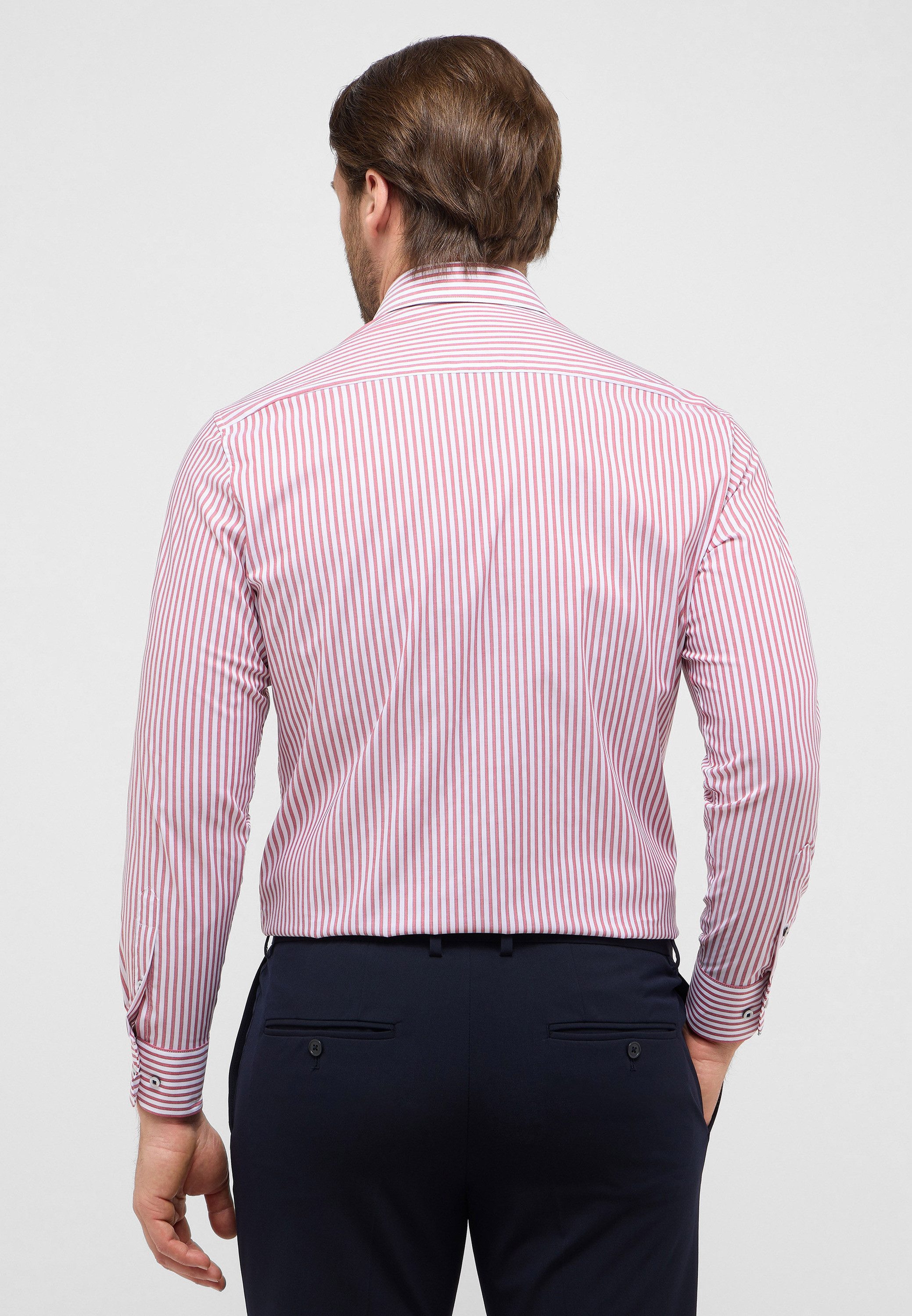 Eterna Overhemd met lange mouwen Comfort fit NON IRON (strijkvrij)