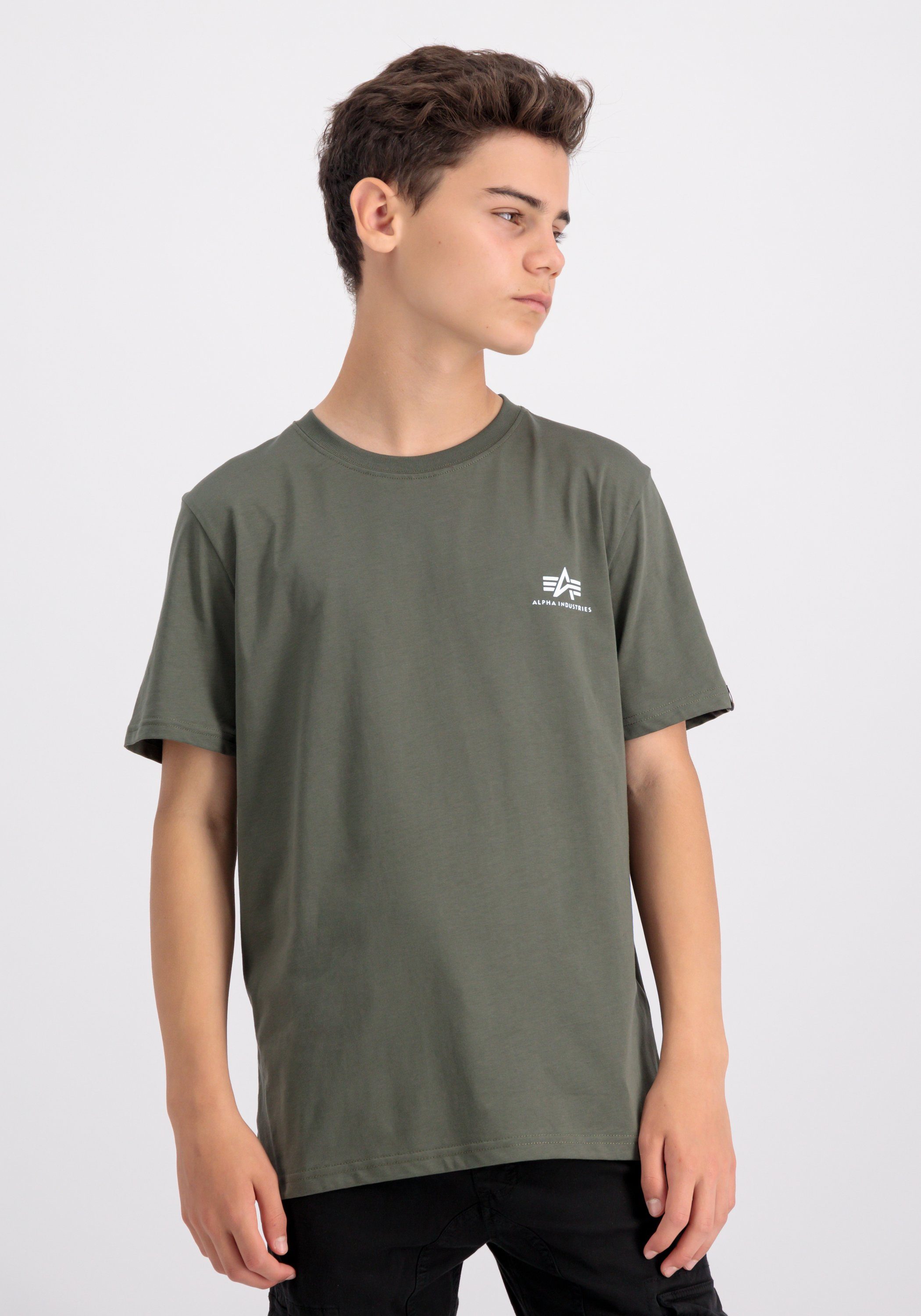 Alpha Industries T-shirt  Kids - T-Shirts Basic T Small Logo Kids/Teens