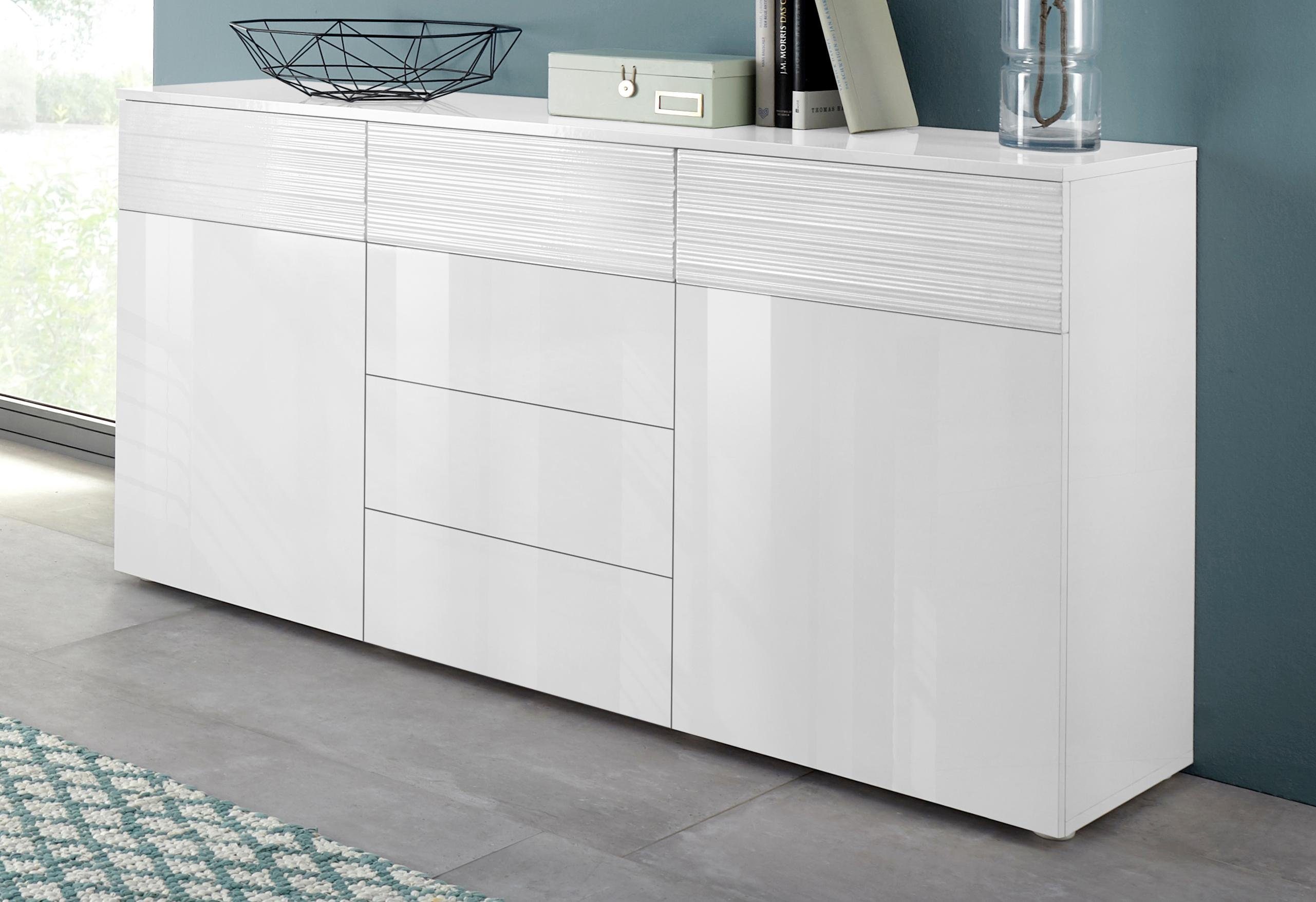borchardt Möbel Vitrinekast Florence Hoogte 125 cm