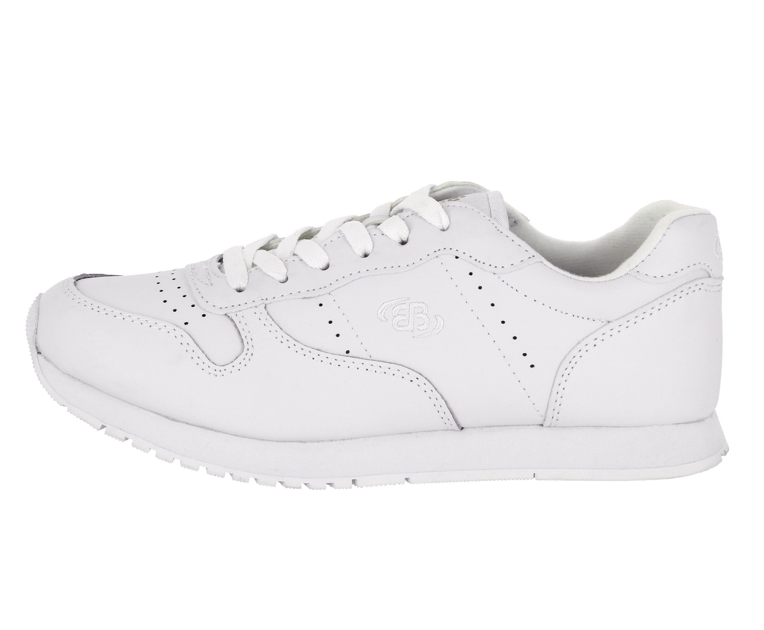 BRÜTTING Trainingsschoenen Sportschoenen Diamond Classic heren fitness maat 36 EU wit