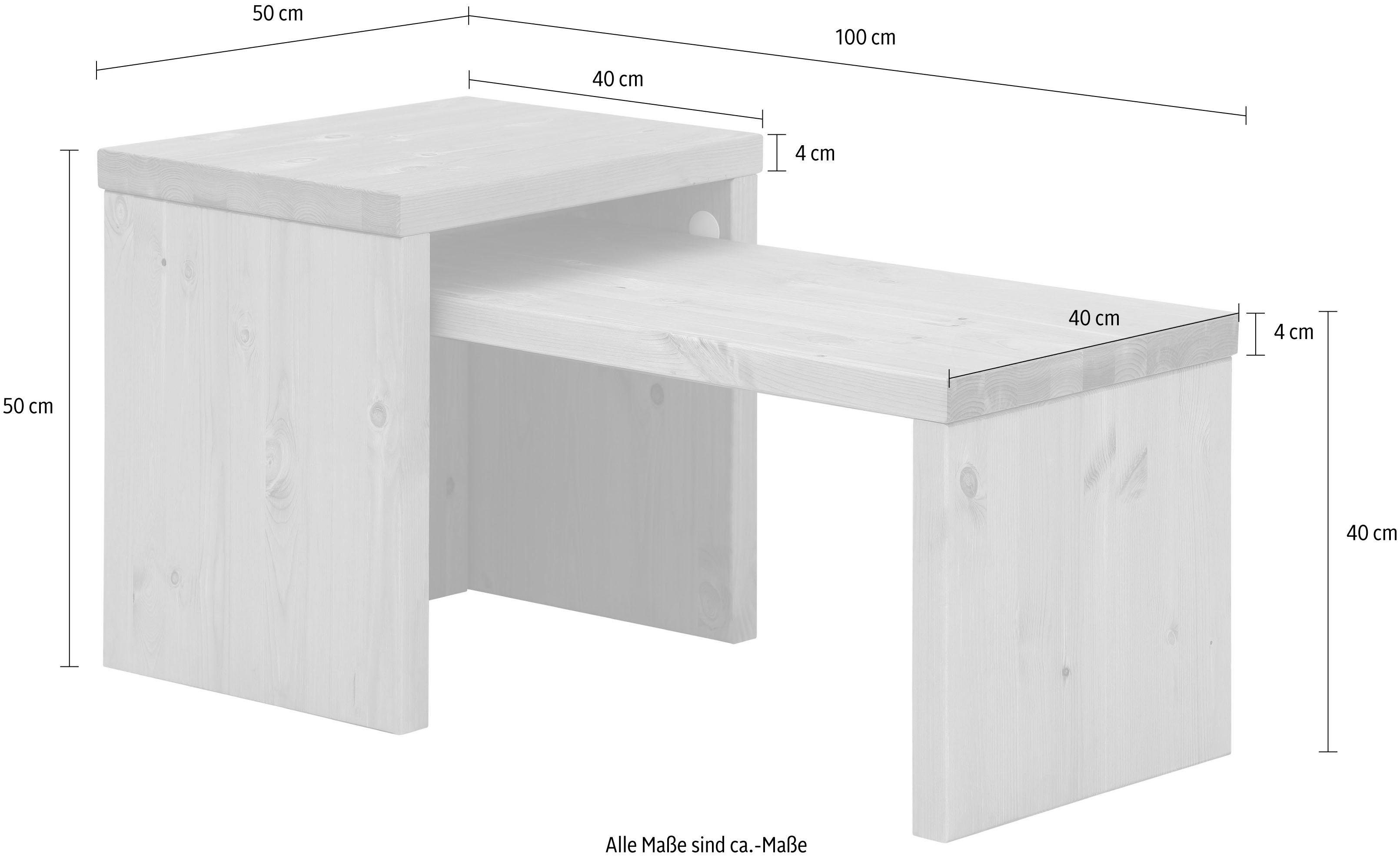 Home affaire Salontafel Leinz (set, 2 stuks)