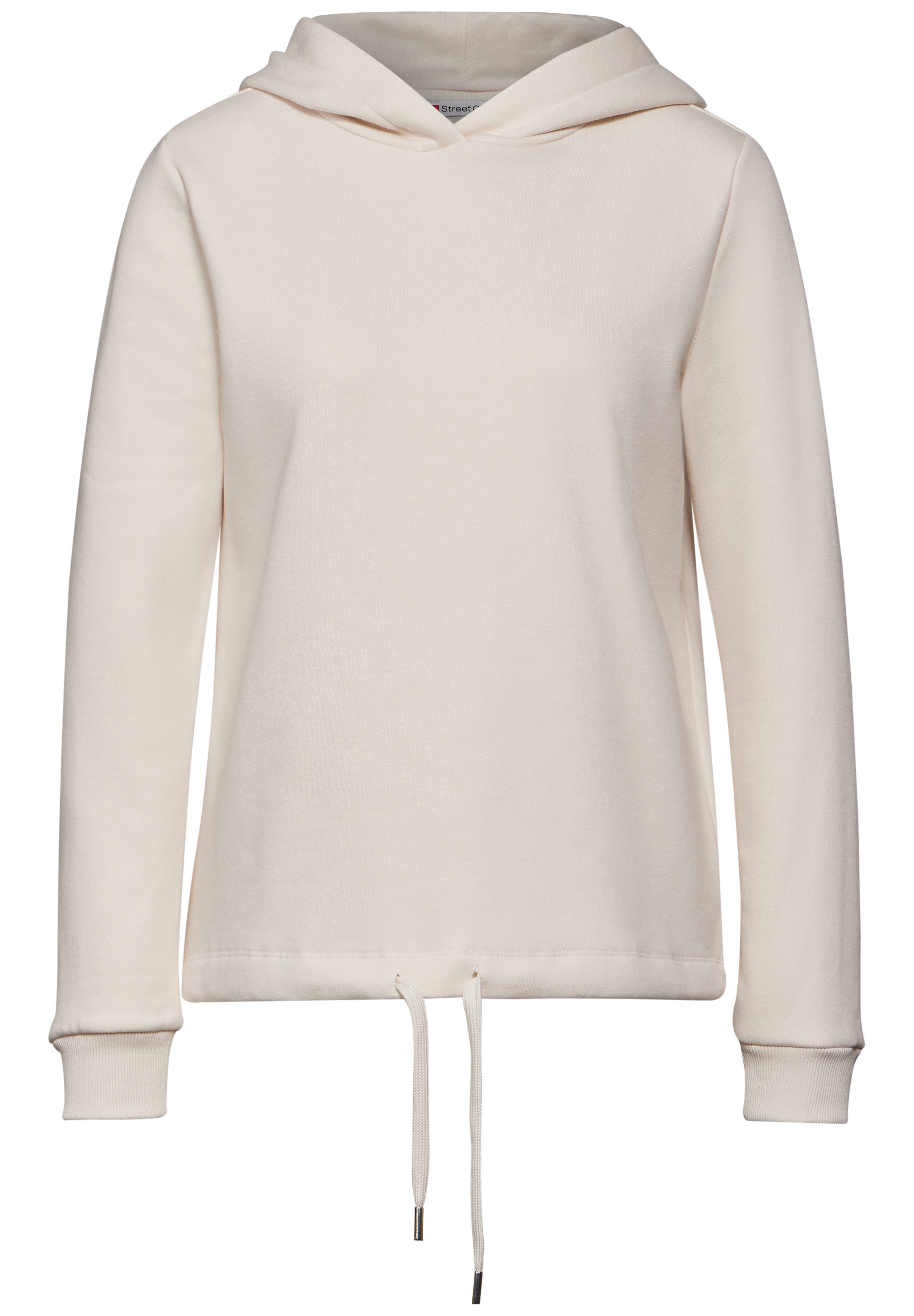 STREET ONE Hoodie met een rijgkoord bij de zoom