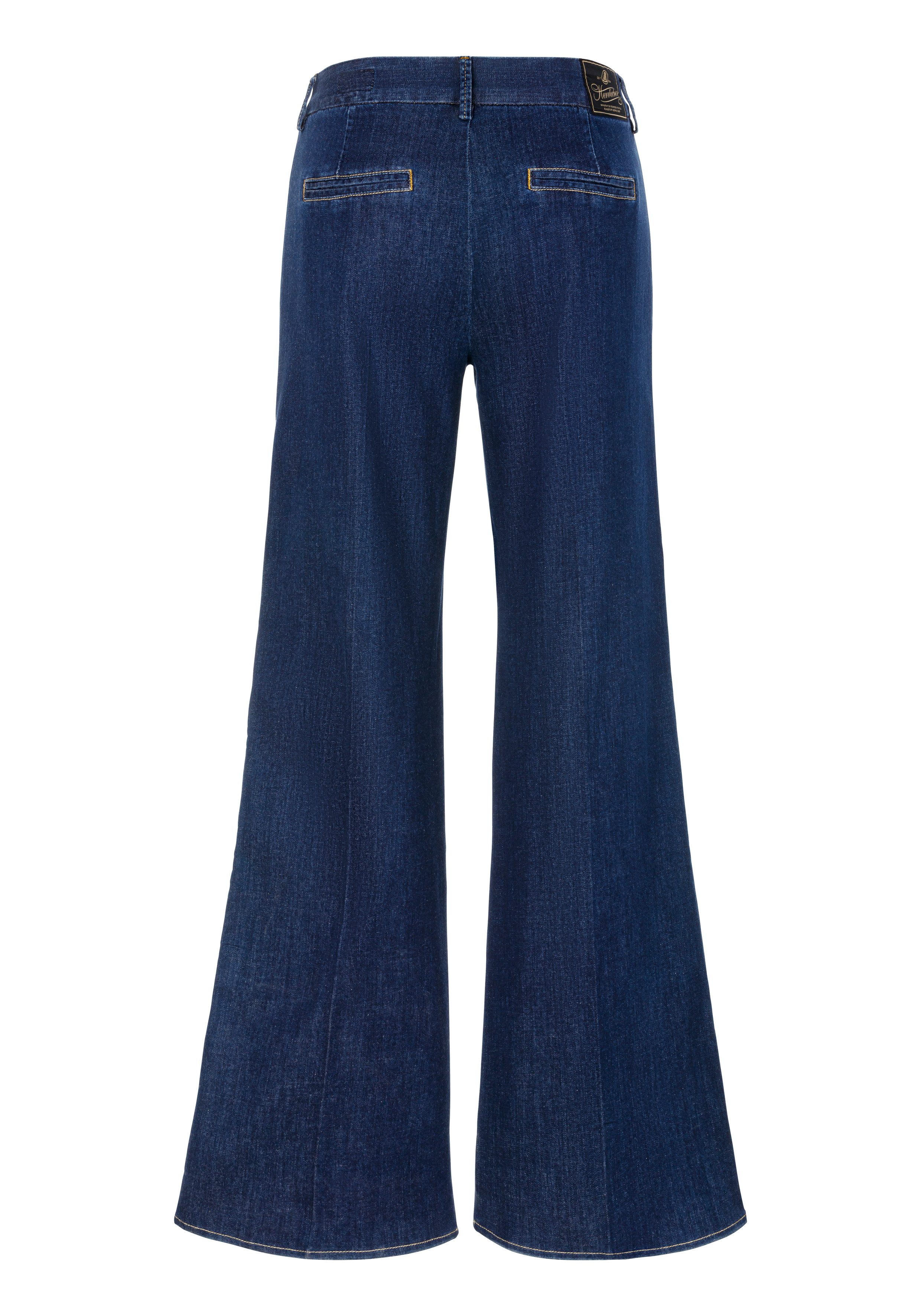 Herrlicher Wijd uitlopende jeans Lovely Flared Recycled Light Denim