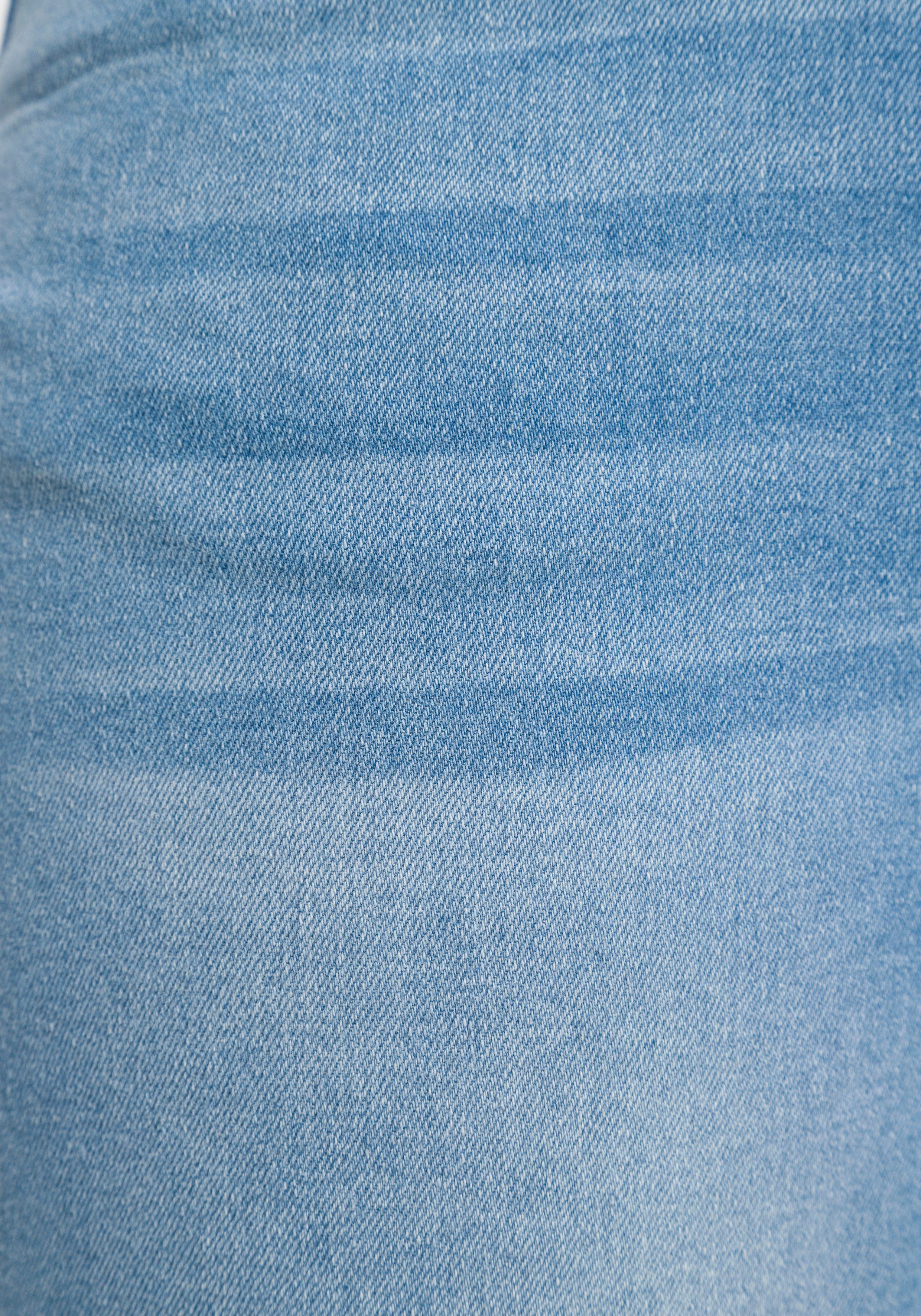 KangaROOS Slim fit jeans CROPPED HIGH WAIST SLIM FIT smalle pasvorm, skinny jeans, trendy used-wassing