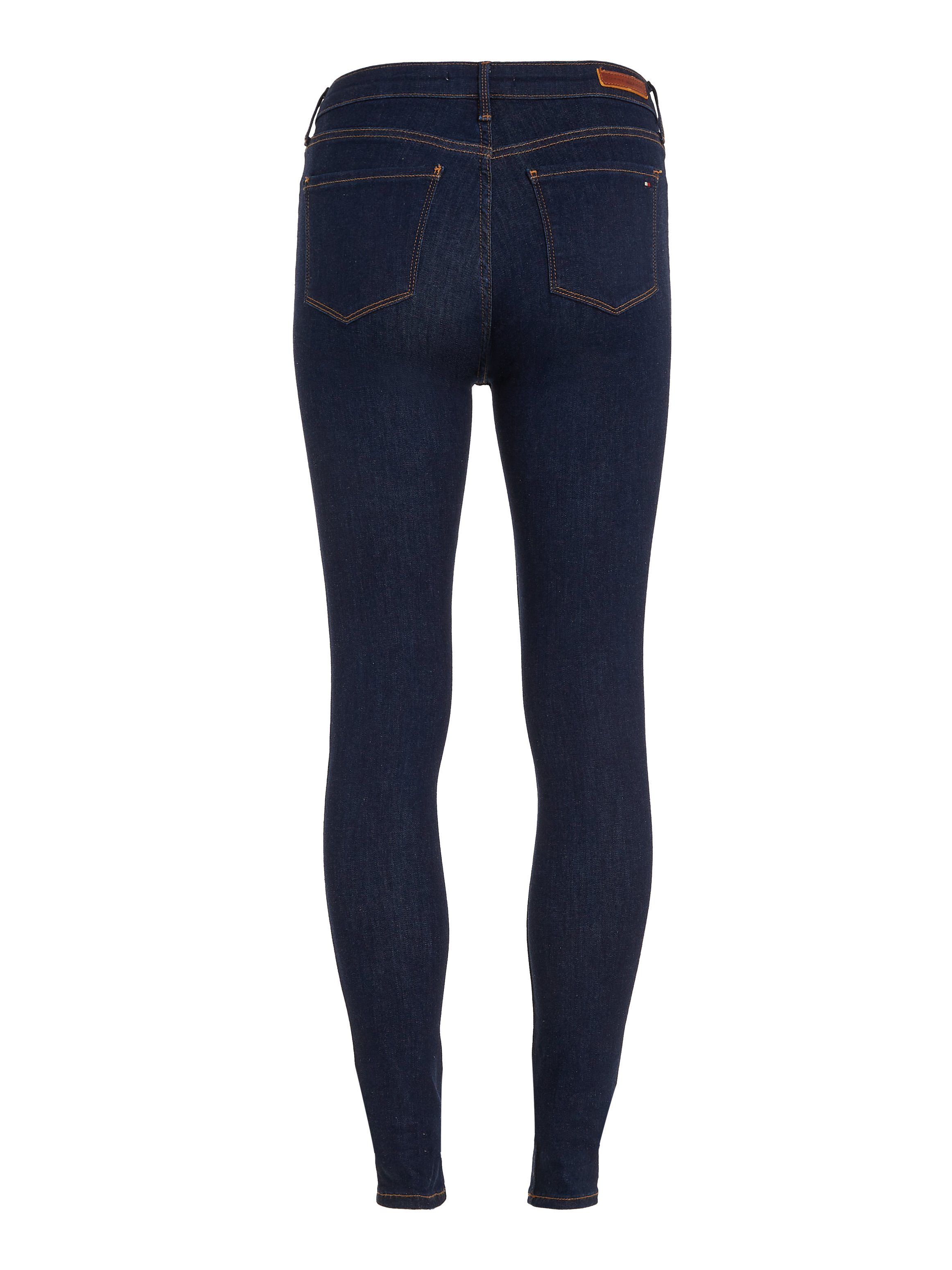 Tommy Hilfiger Skinny fit jeans HERITAGE COMO SKINNY RW met tommy hilfiger logo-badge (TH FLEX COMO SKINNY RW)