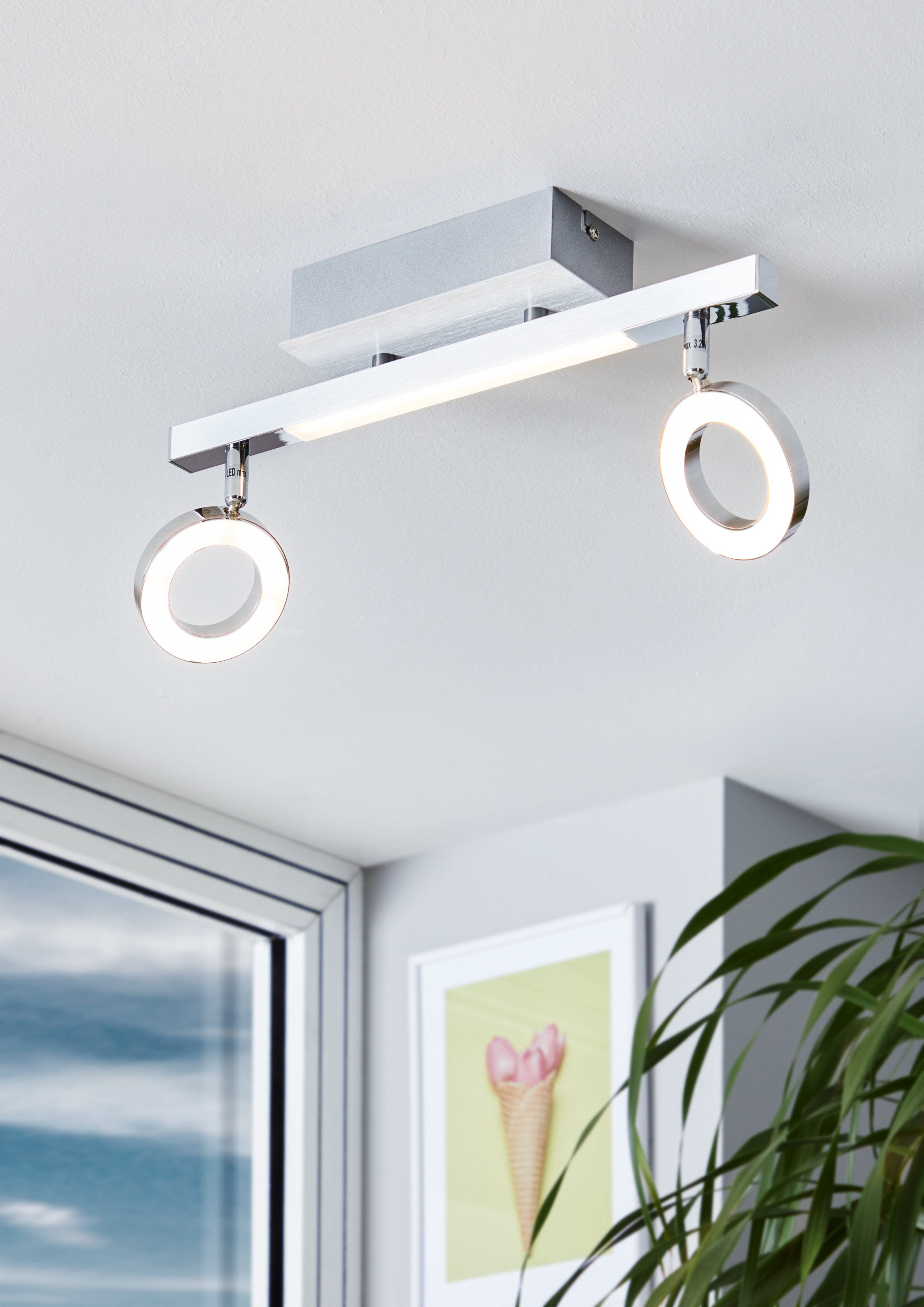 EGLO Ledplafondspots CARDILLIO 1 Led-plafondlamp