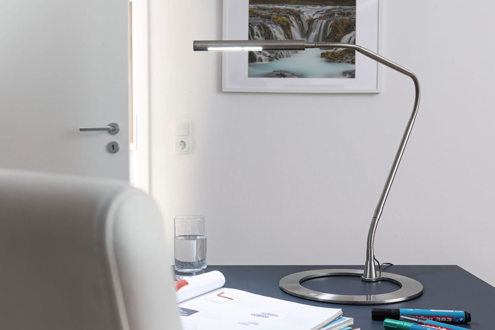 Paulmann Led-bureaulamp Plaza (1 stuk)