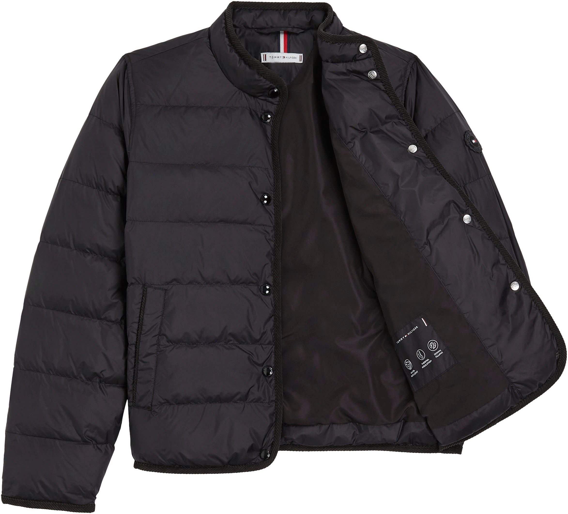 Tommy Hilfiger Gewatteerde jas LW DOWN COLLARLESS JACKET