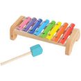 everearth speelgoed-muziekinstrument xylofoon xylofoon van hout, fsc-hout uit duurzaam beheerde bossen multicolor