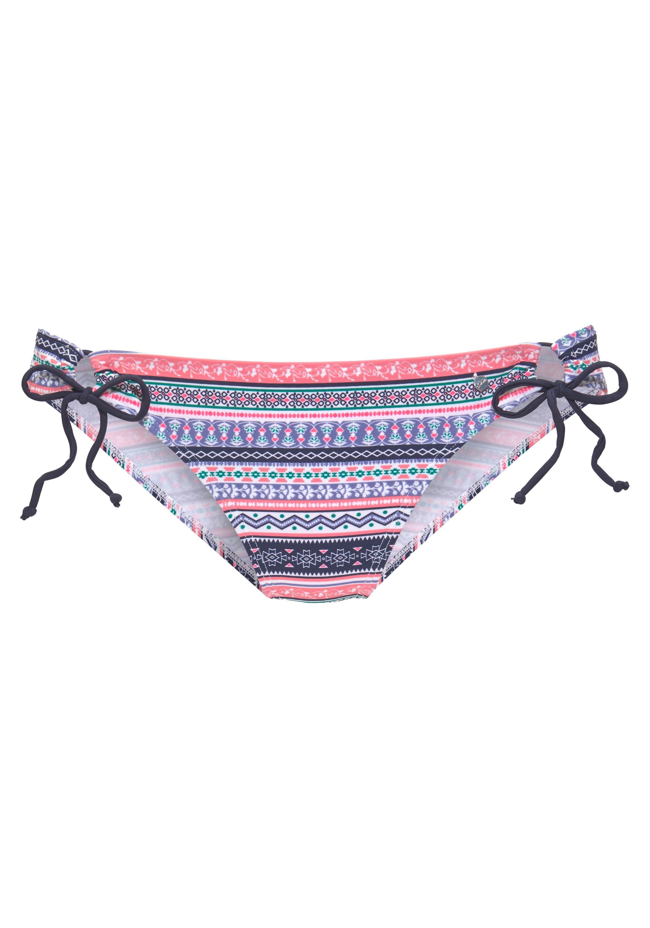 s.Oliver RED LABEL Beachwear Bikinibroekje Barcelona met modieuze print, mix-kini