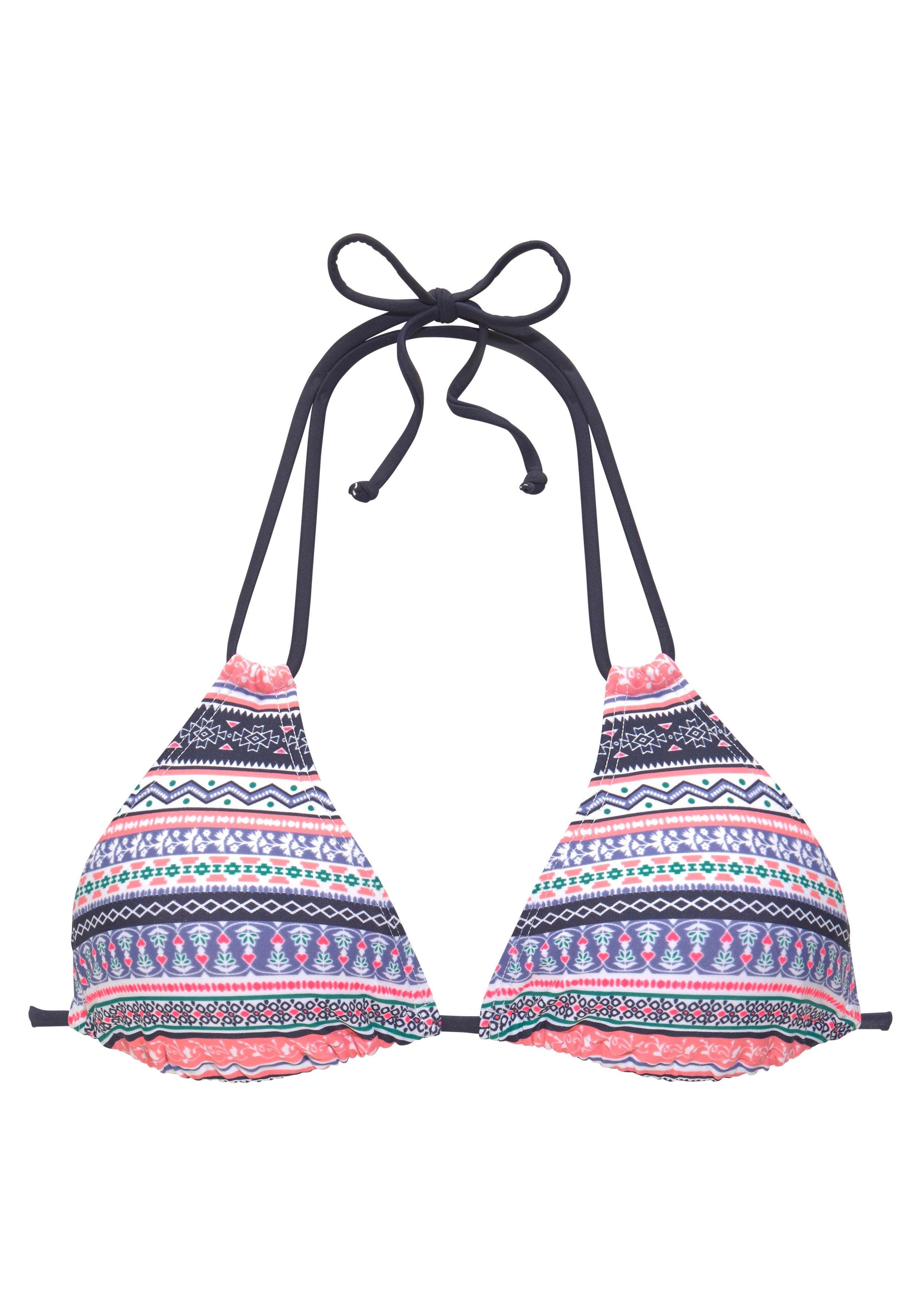 s.Oliver RED LABEL Beachwear Triangel-bikinitop Barcelona verstelbaar top, met uitneembare cups