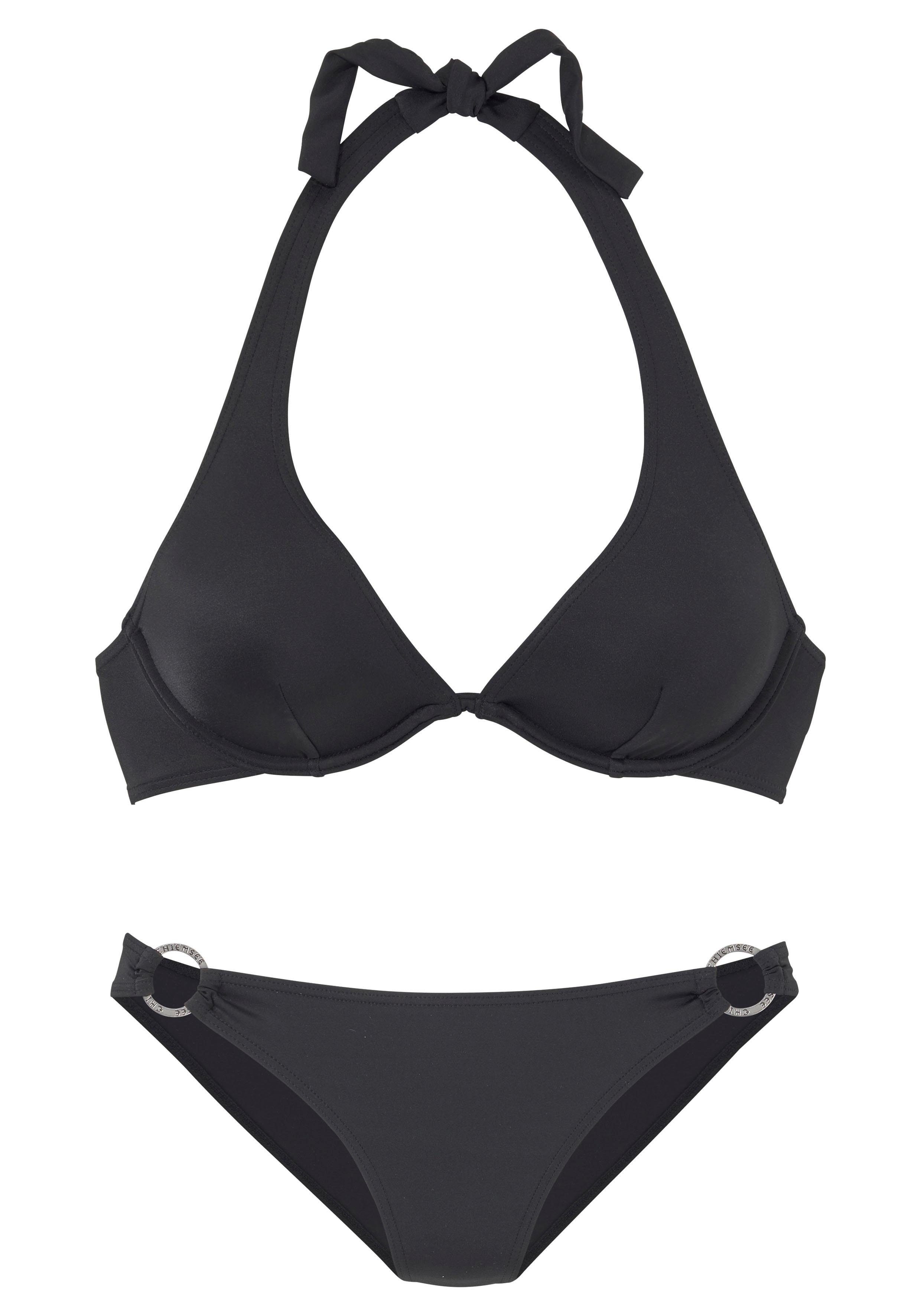 Chiemsee Beugelbikini met zilverkleurige sierring