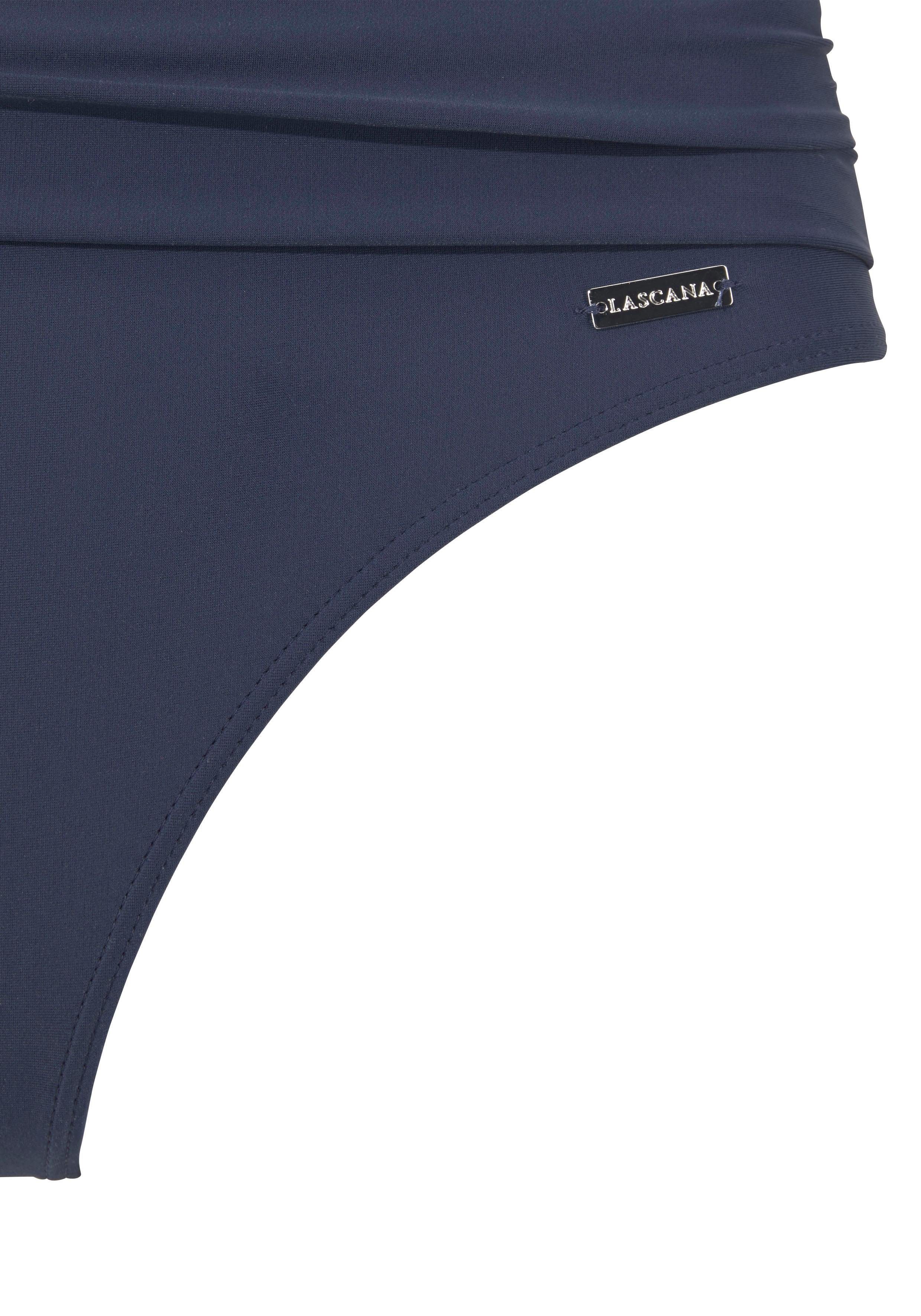 Lascana Badpak met overlappende hals en modellerend effect