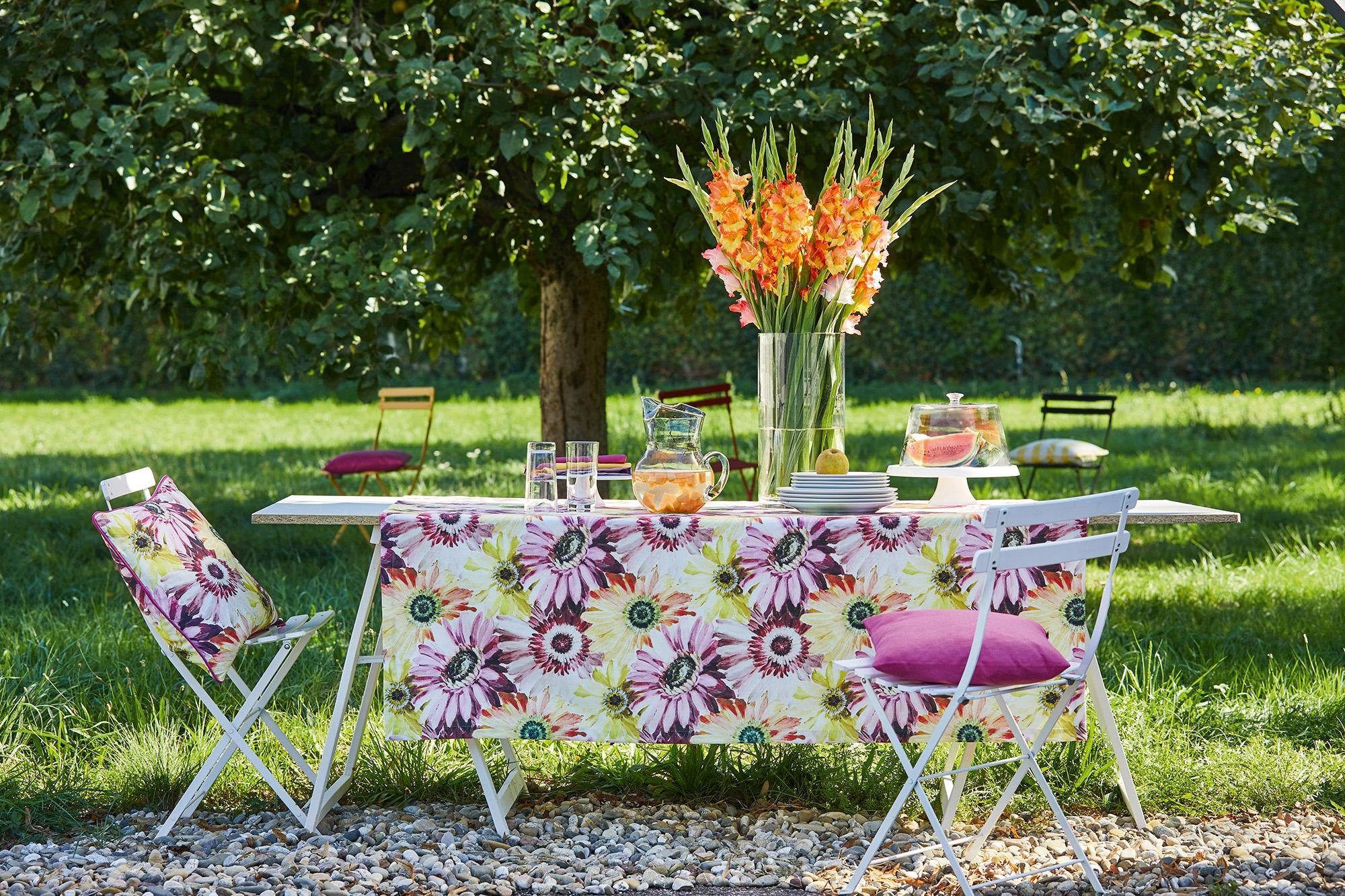 APELT Tafellaken 1700 Summergarden, zomerdecoratie, zomer (1 stuk)