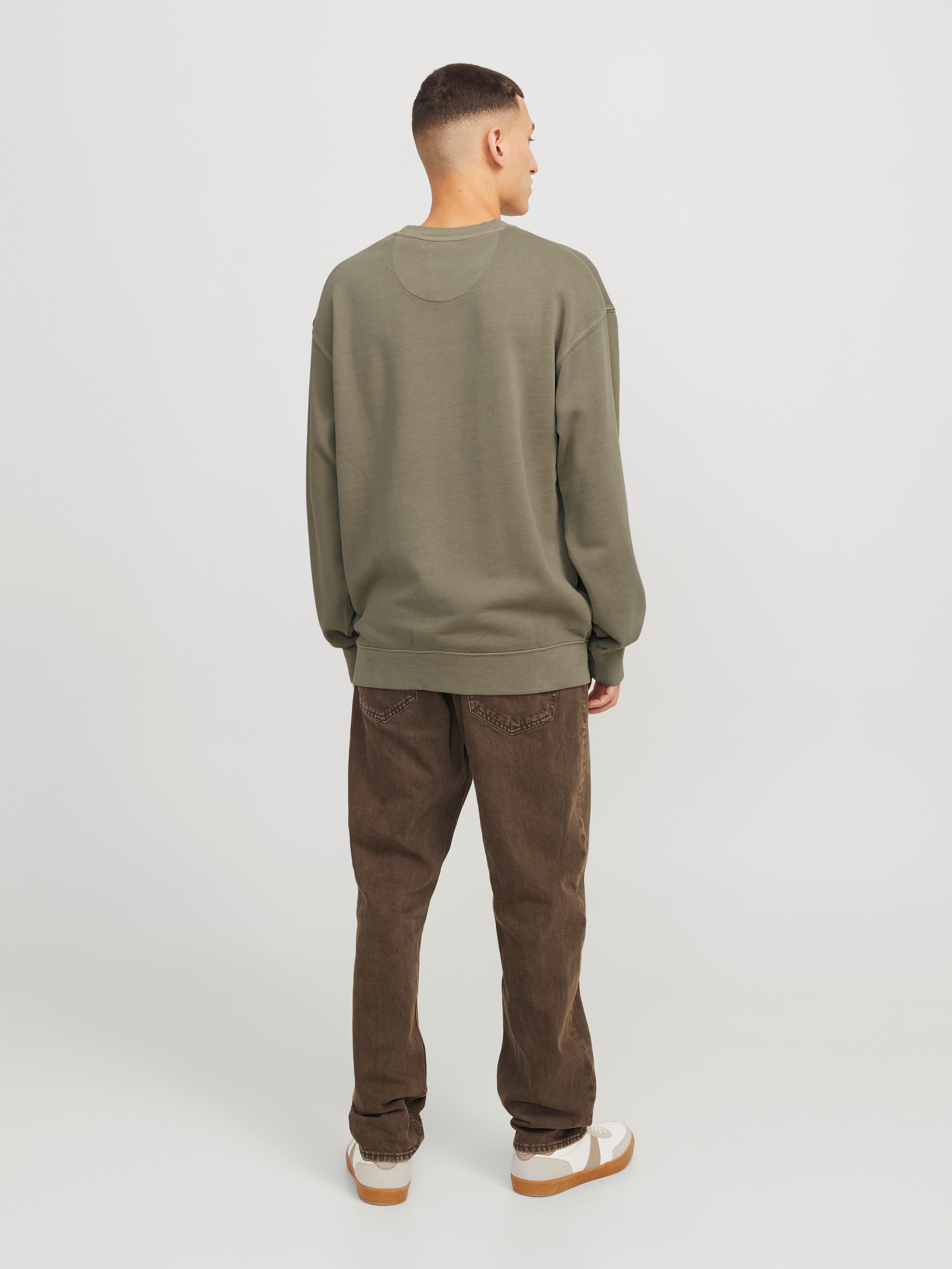 Jack & Jones Sweatshirt JJECHARGE FADED SWEAT CREW NECK NOOS