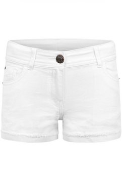 arizona jeansshort 5-pocketsstijl wit