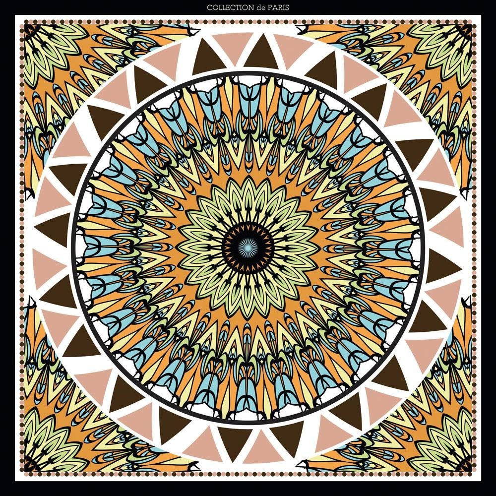 queence Sierkussen Mandala Kussenovertrek zonder vulling(1 stuk)