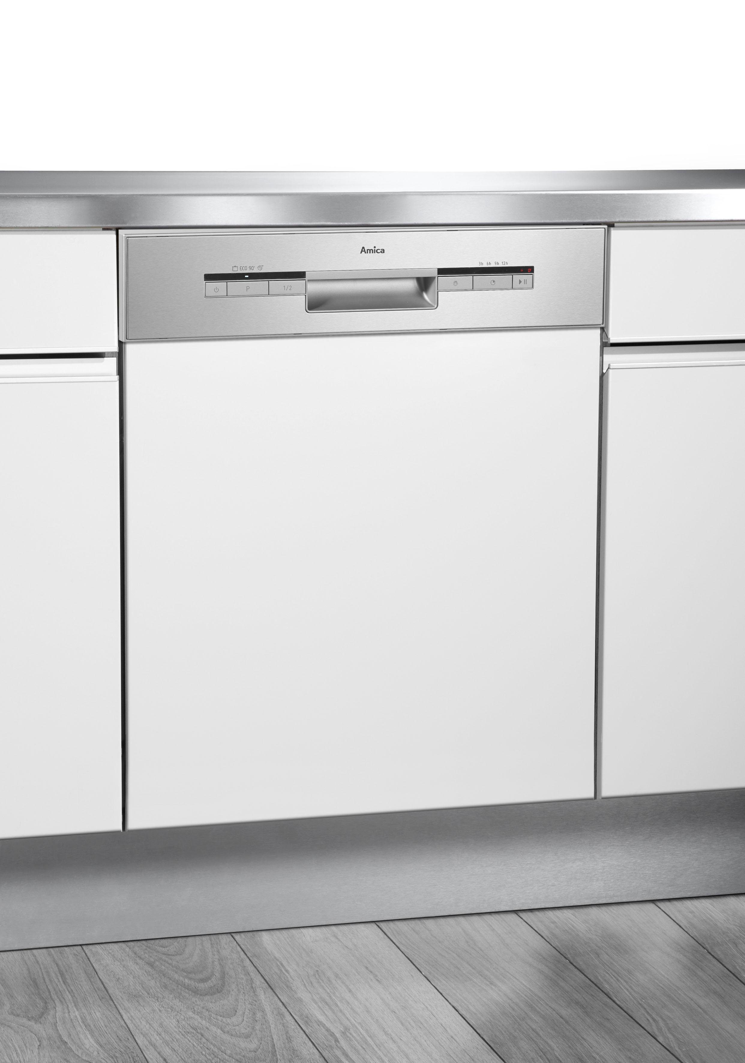 Amica Deels integreerbare vaatwasser EGSP 14797-1 E, 81,5 cm x 59,8 cm