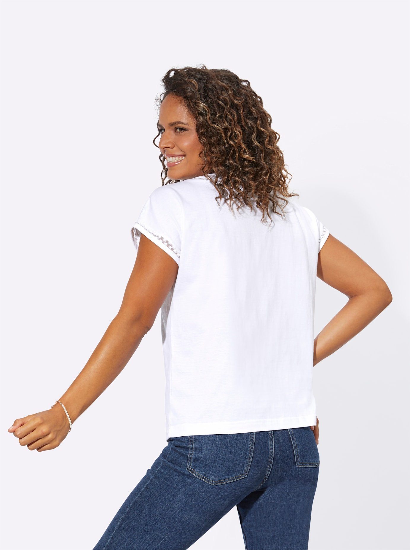 Classic Basics Shirt met ronde hals Shirt (1-delig)