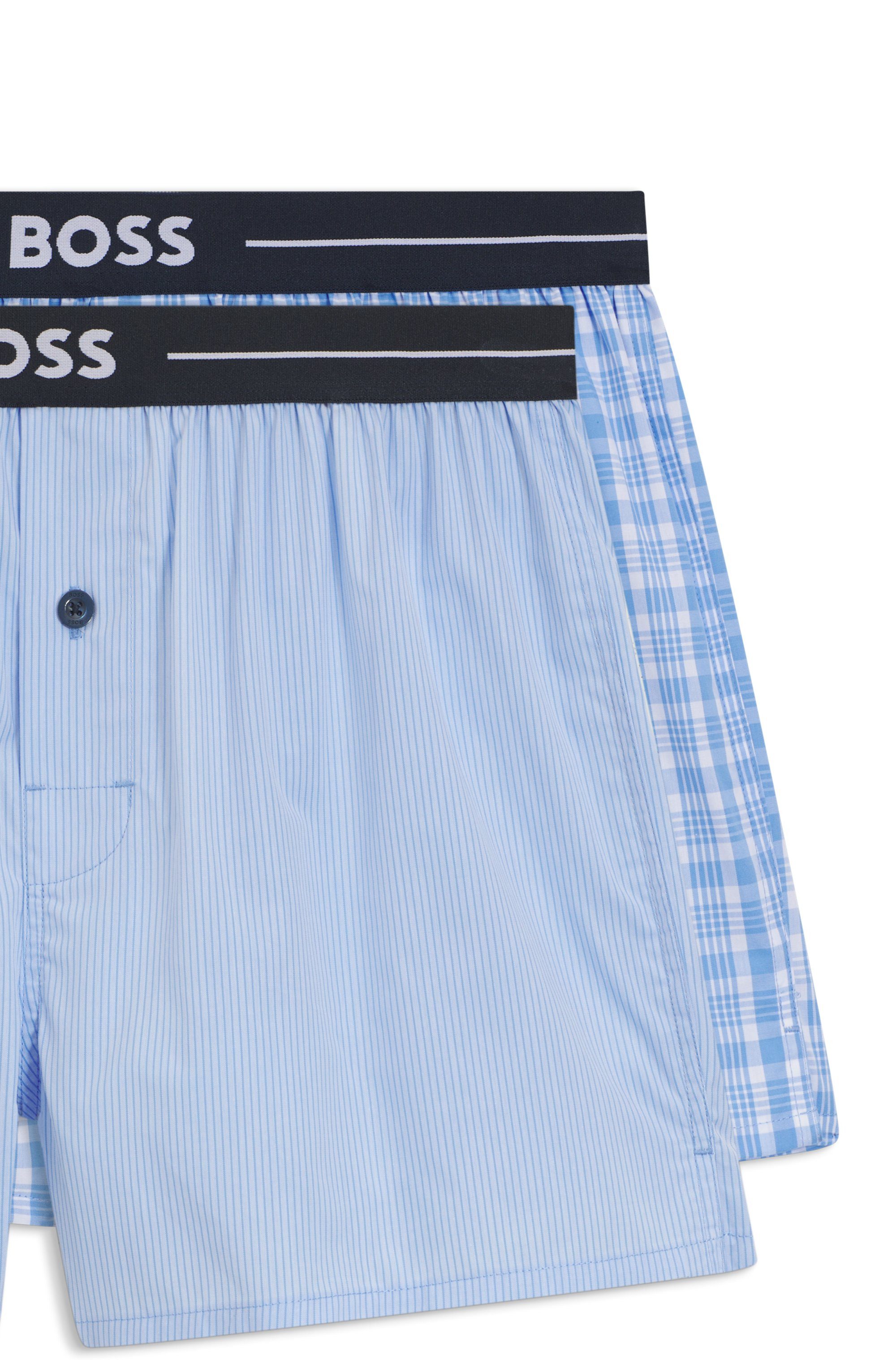 BOSS Geweven boxershort NOS Boxer EW 2P (Set van 2)