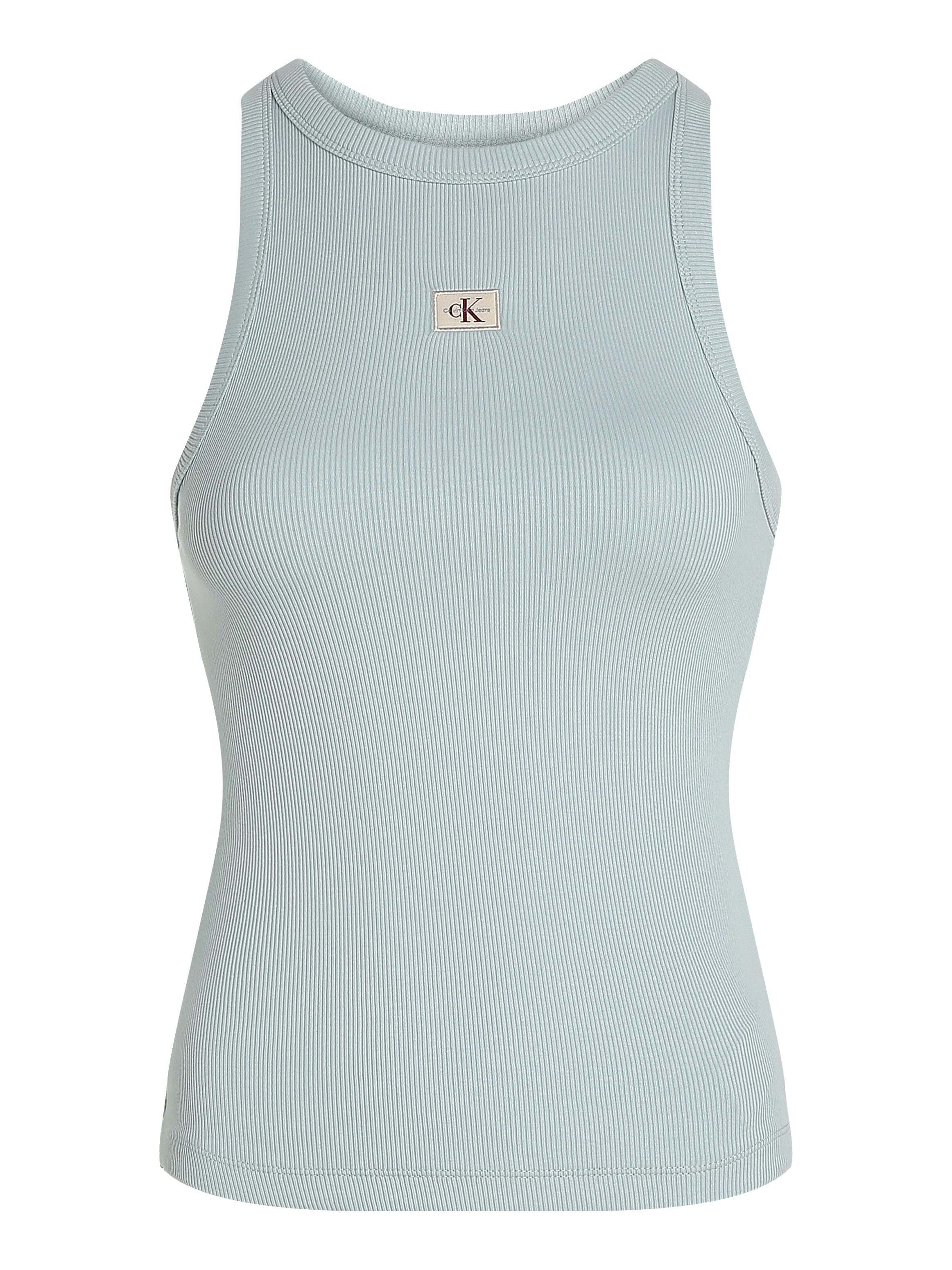 Calvin Klein Tanktop WOVEN LABEL RIB TANK TOP