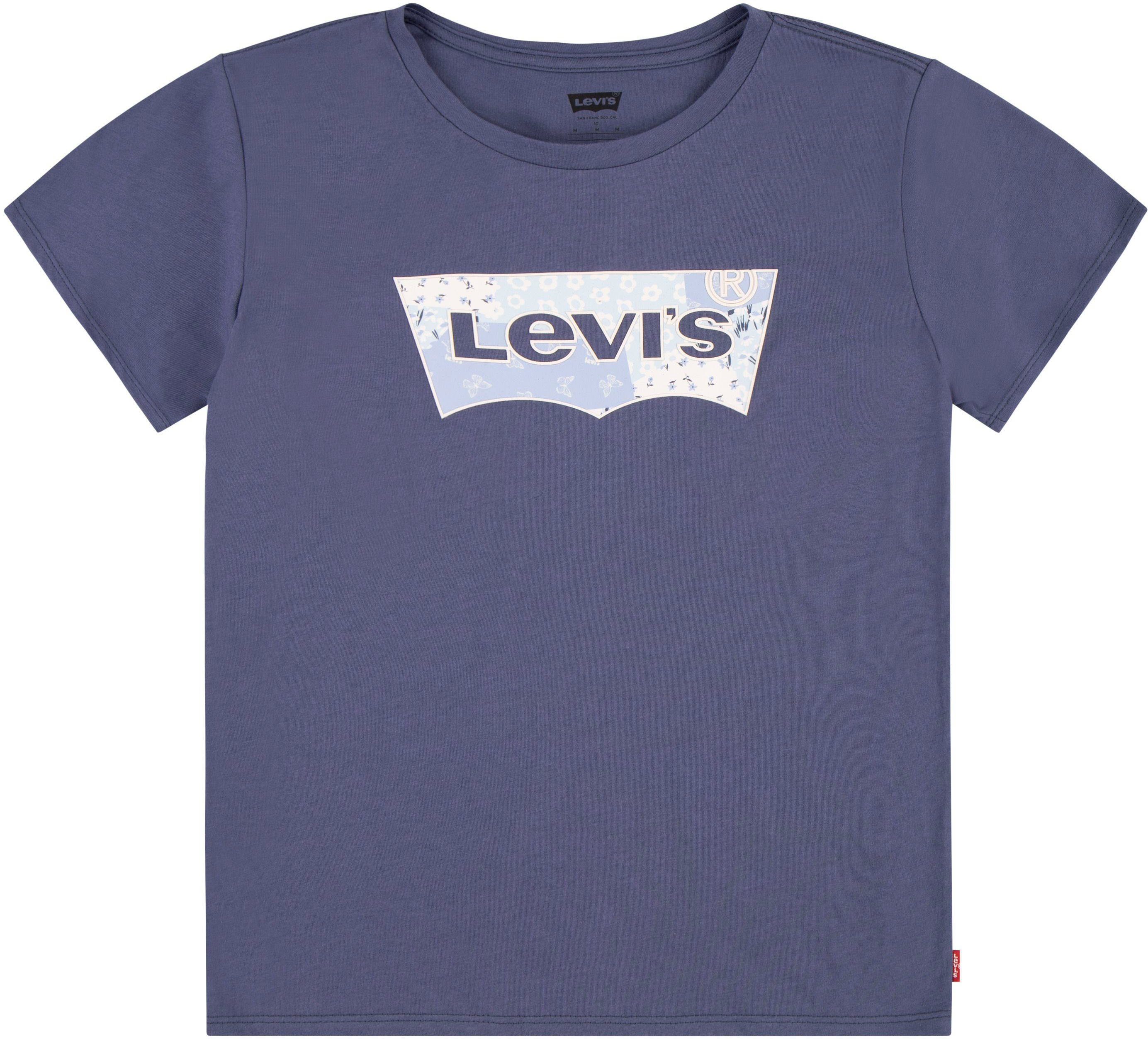 Levi's Kidswear Shirt met print LVG SS BANDANA BATWING TEE