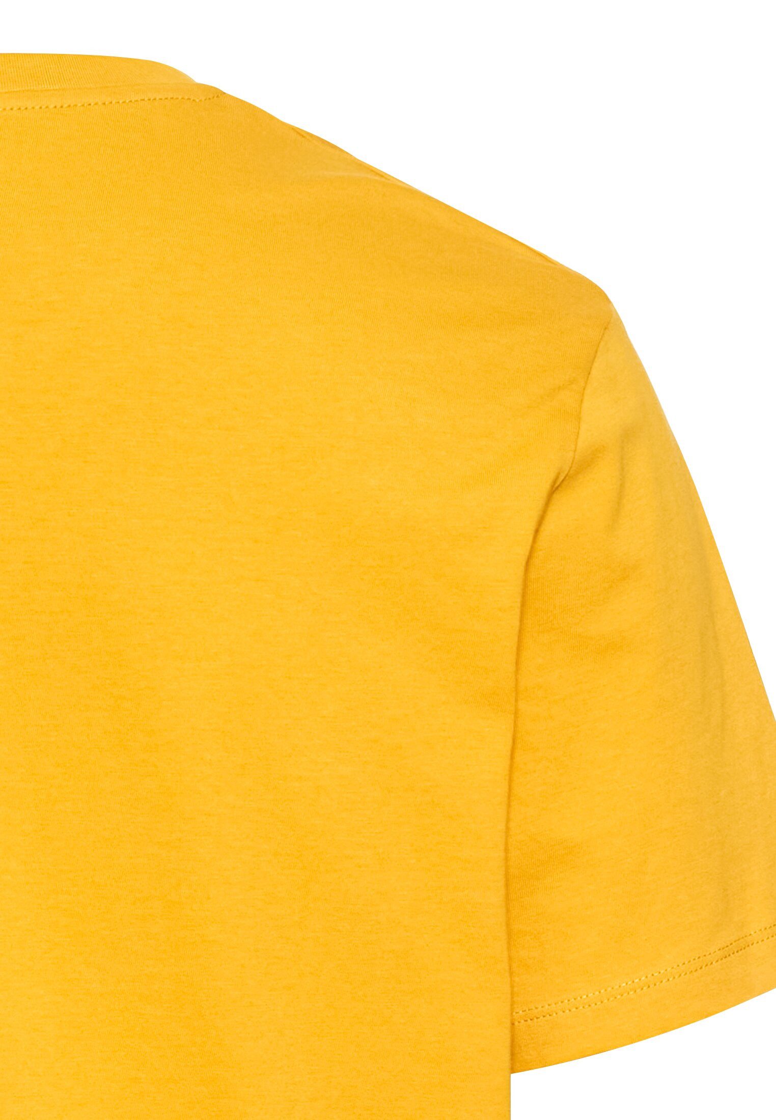 camel active T-shirt met logoborduursel