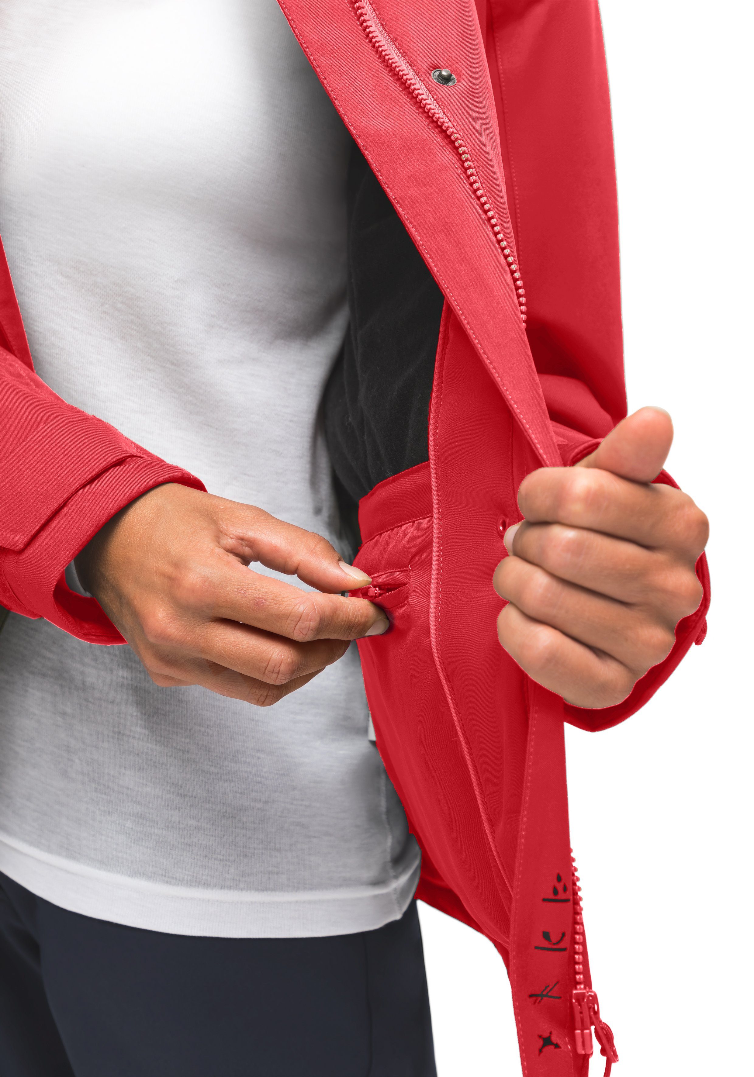 Maier Sports Functioneel jack Lisbon Damesjack, warm gewatteerd winterjack, wind/waterdicht, regular fit