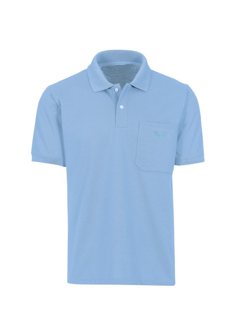Trigema Poloshirt TRIGEMA poloshirt met borstzak (1-delig)