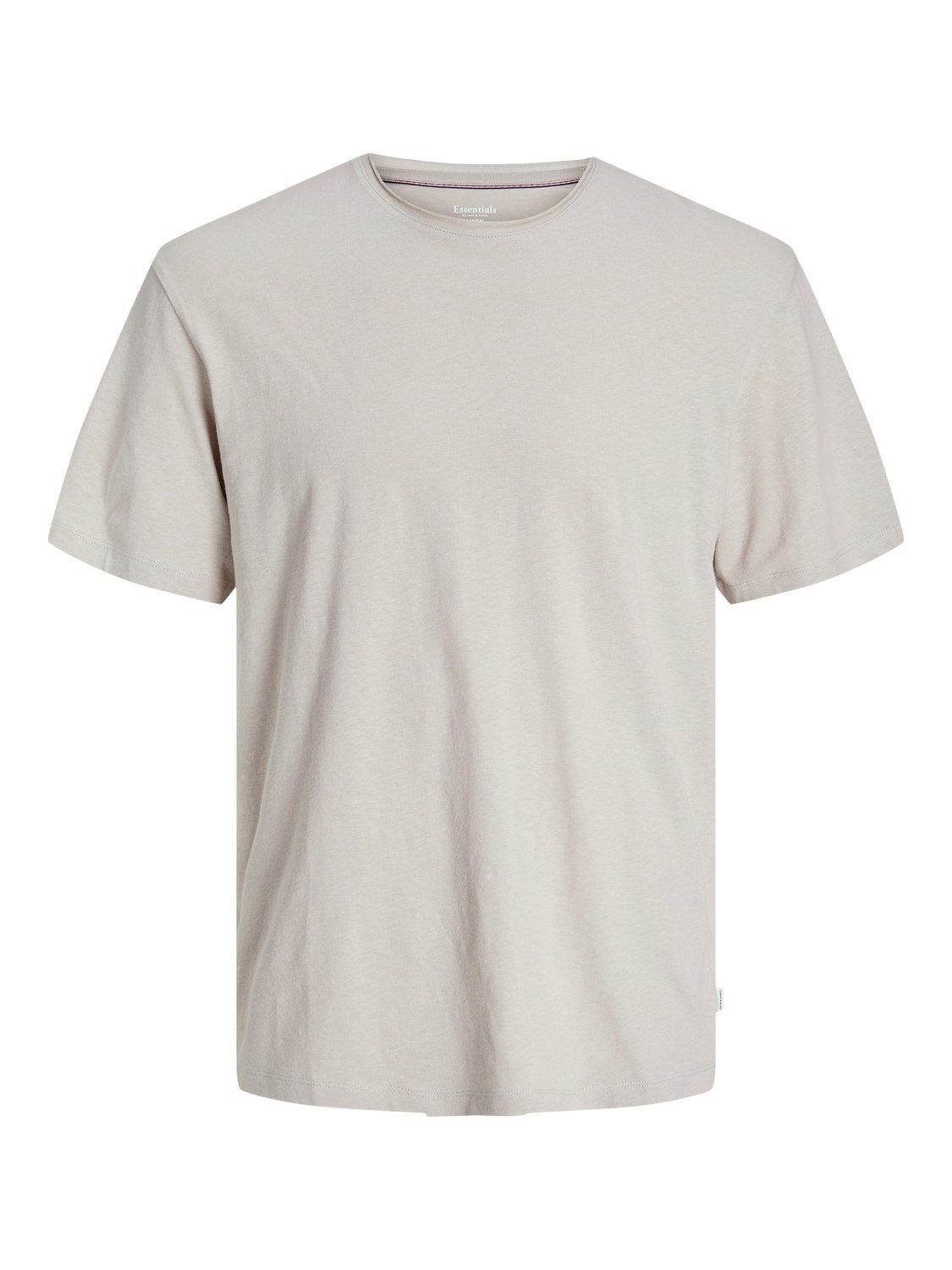 Jack & Jones T-shirt JJESUMMER LINEN TEE SS O-NECK LN